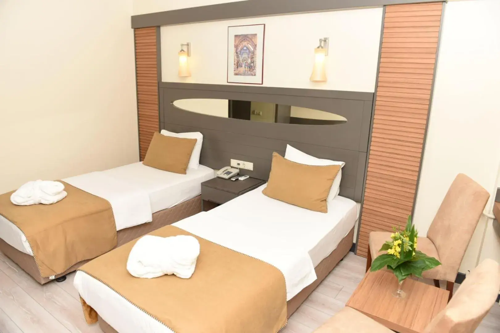 Bed in Lycus River Thermal Hotel Bed in Lycus River Thermal Hotel