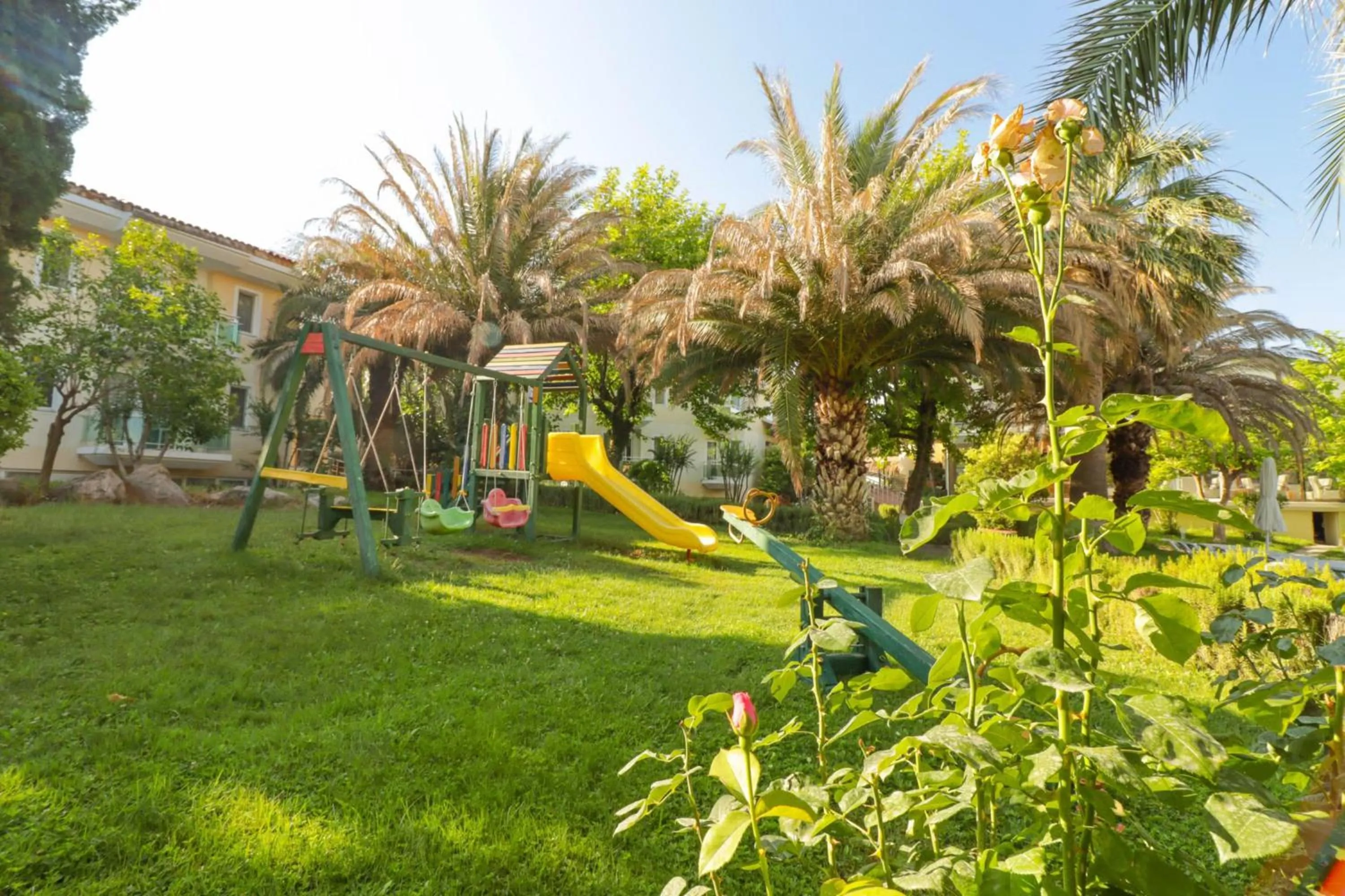 Children play ground in Lycus River Thermal Hotel
