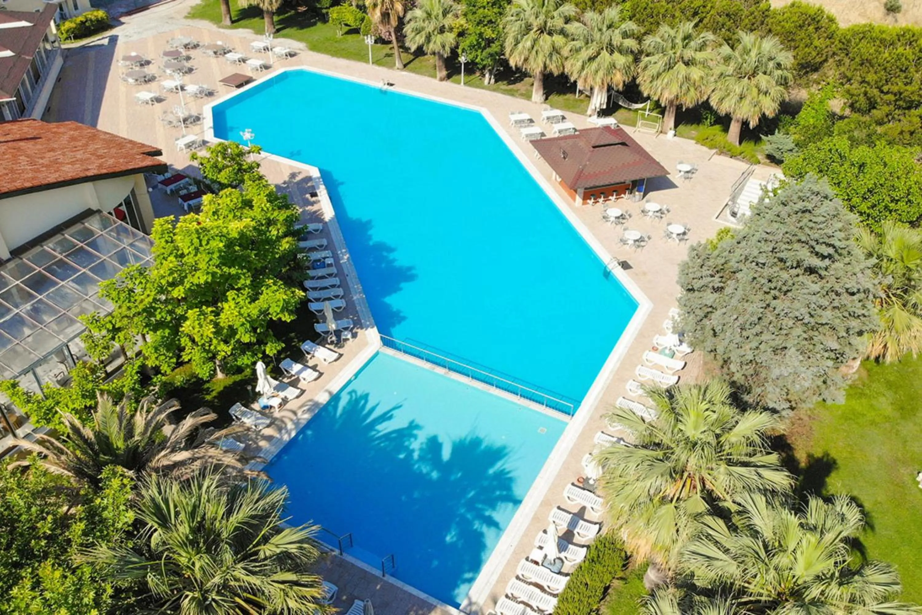 Bird's eye view in Lycus River Thermal Hotel