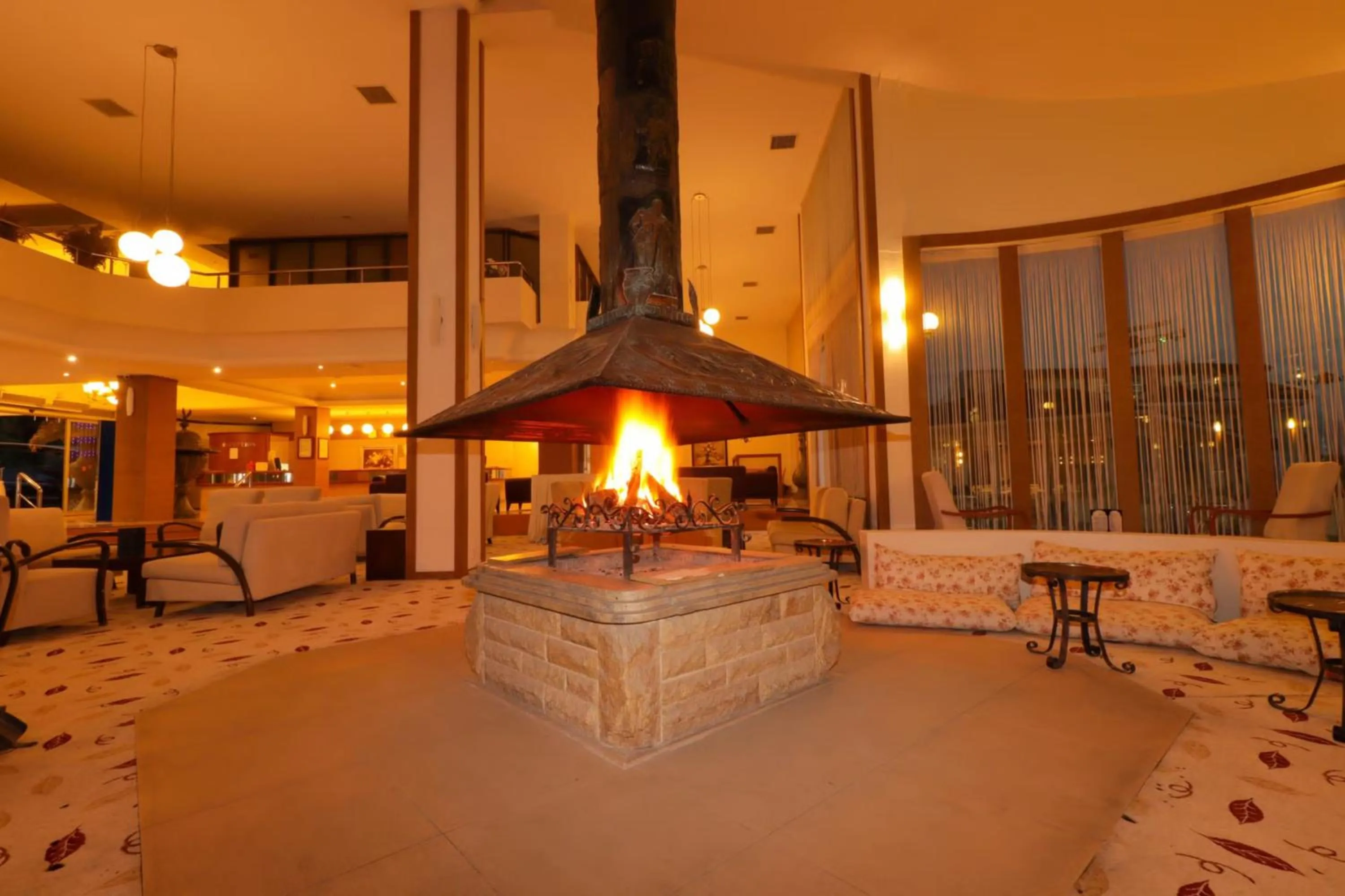 Seating area in Lycus River Thermal Hotel