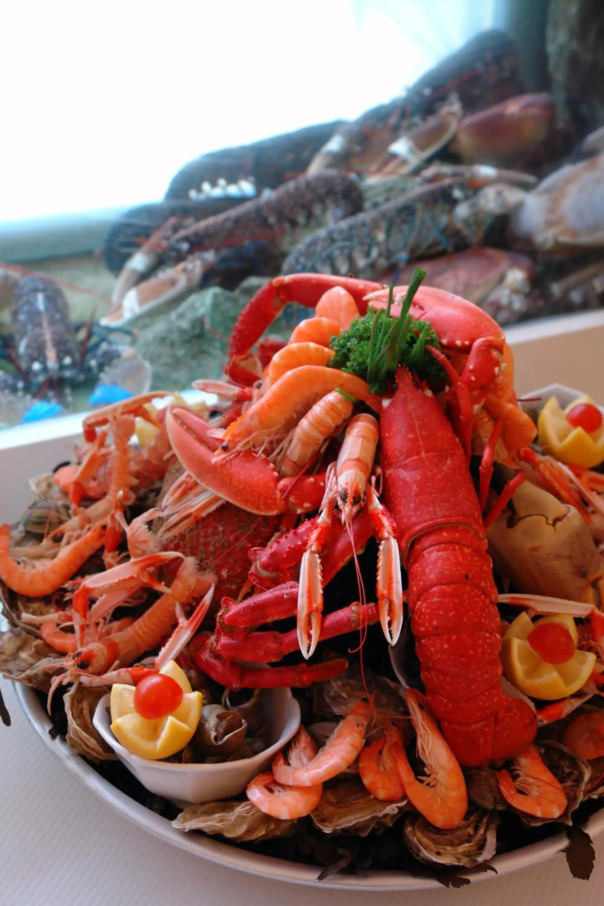 Food and drinks in Logis Hôtel Les Chardons Bleus RESTAURANT LE BISTROT DE LA MER Food and drinks in Logis Hôtel Les Chardons Bleus RESTAURANT LE BISTROT DE LA MER