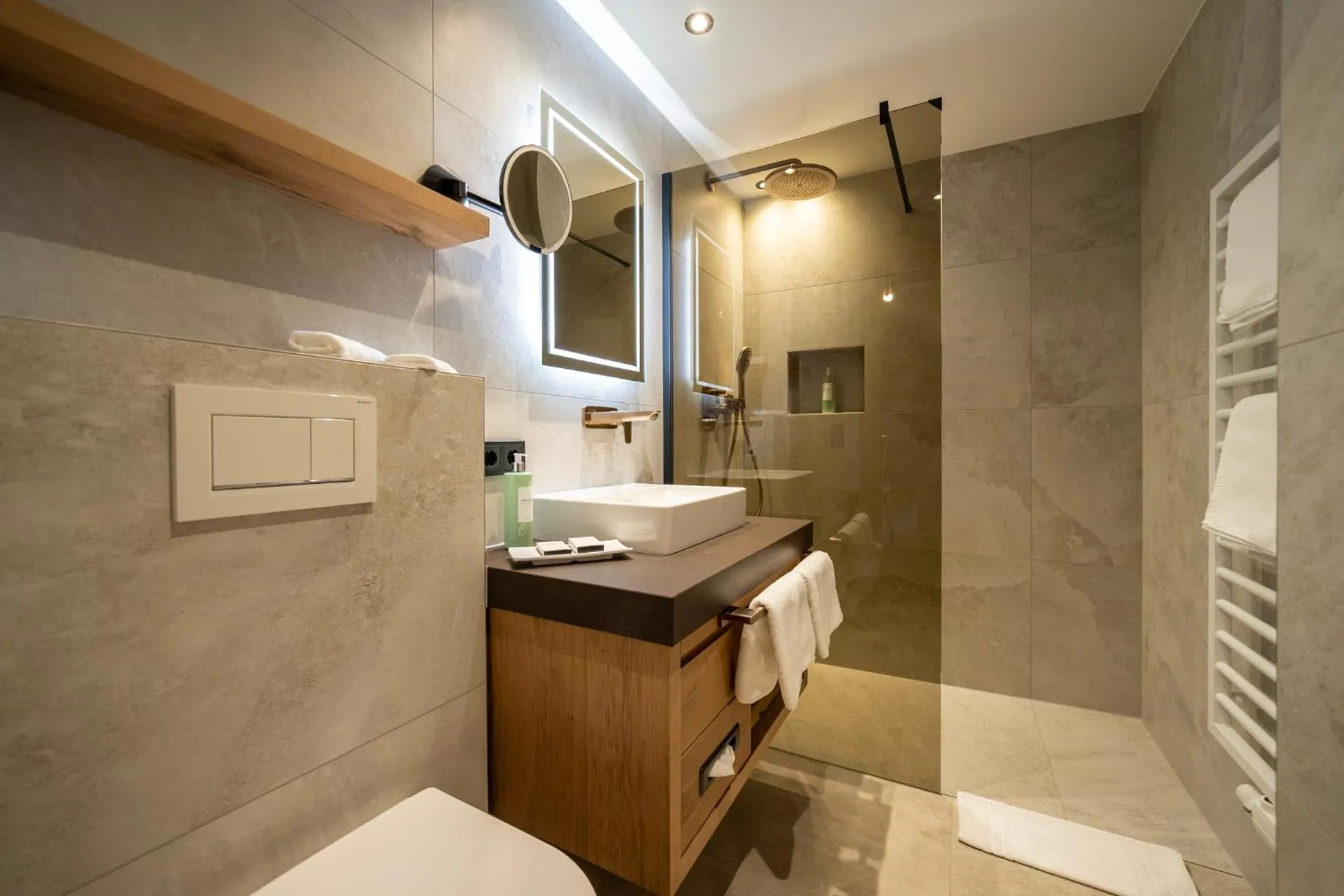 Bathroom in Boutique Hotel Montanara