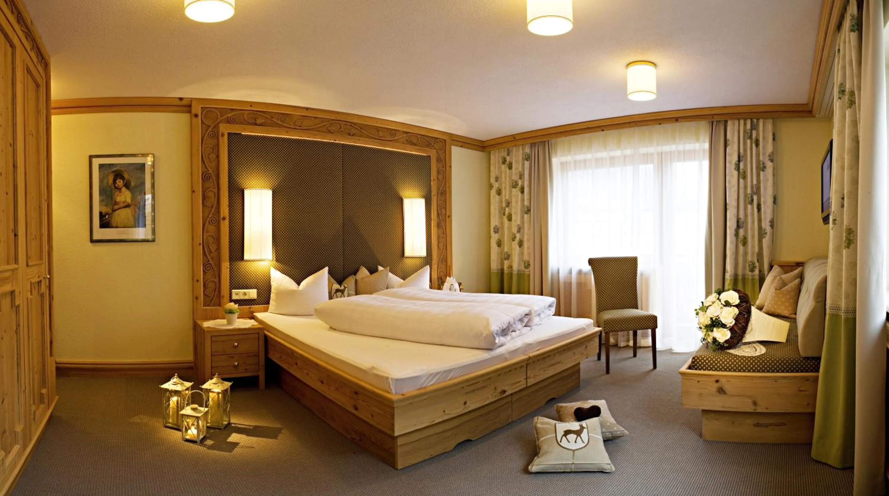 Bed in Boutique Hotel Montanara