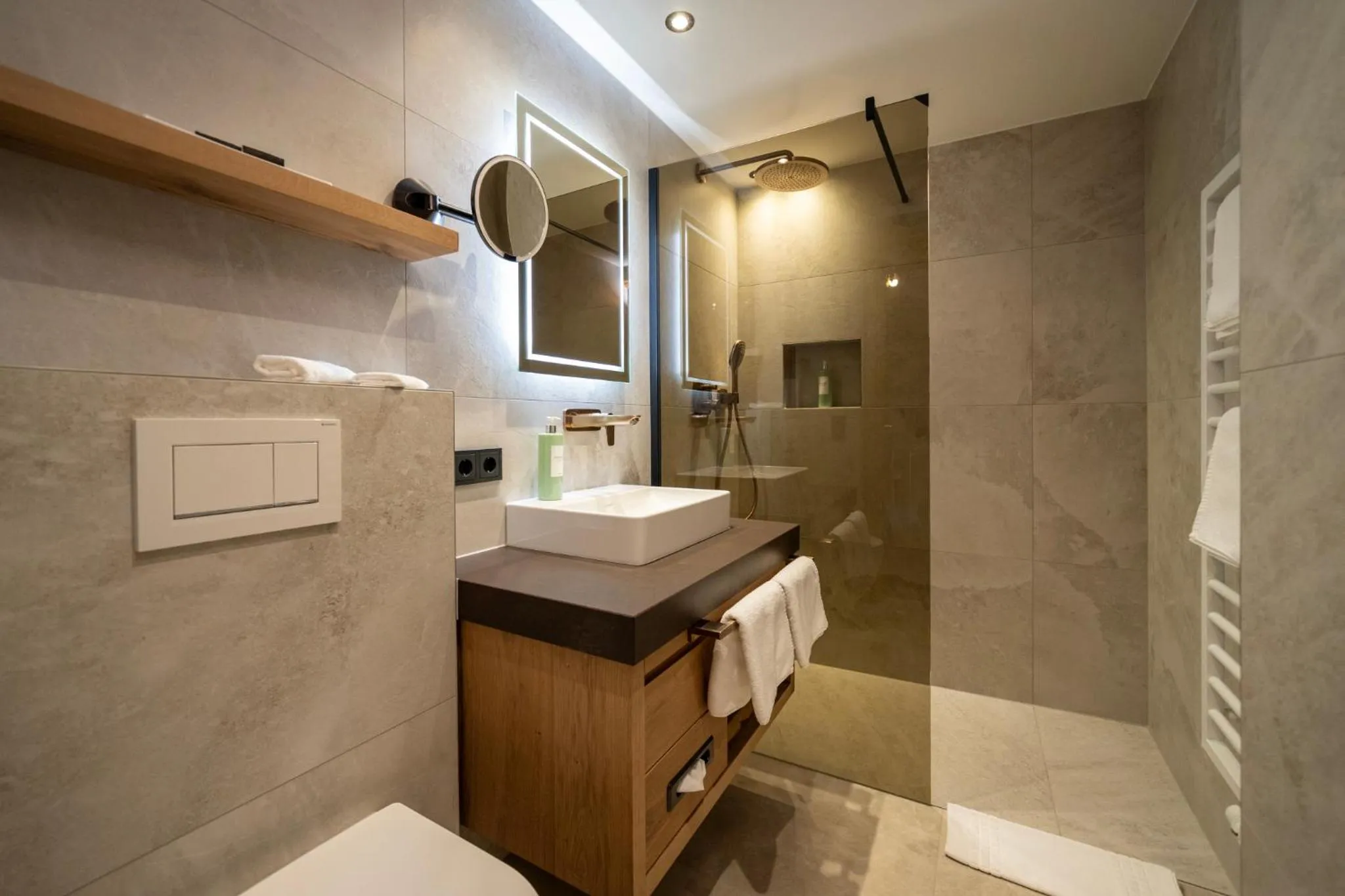 Bathroom in Boutique Hotel Montanara