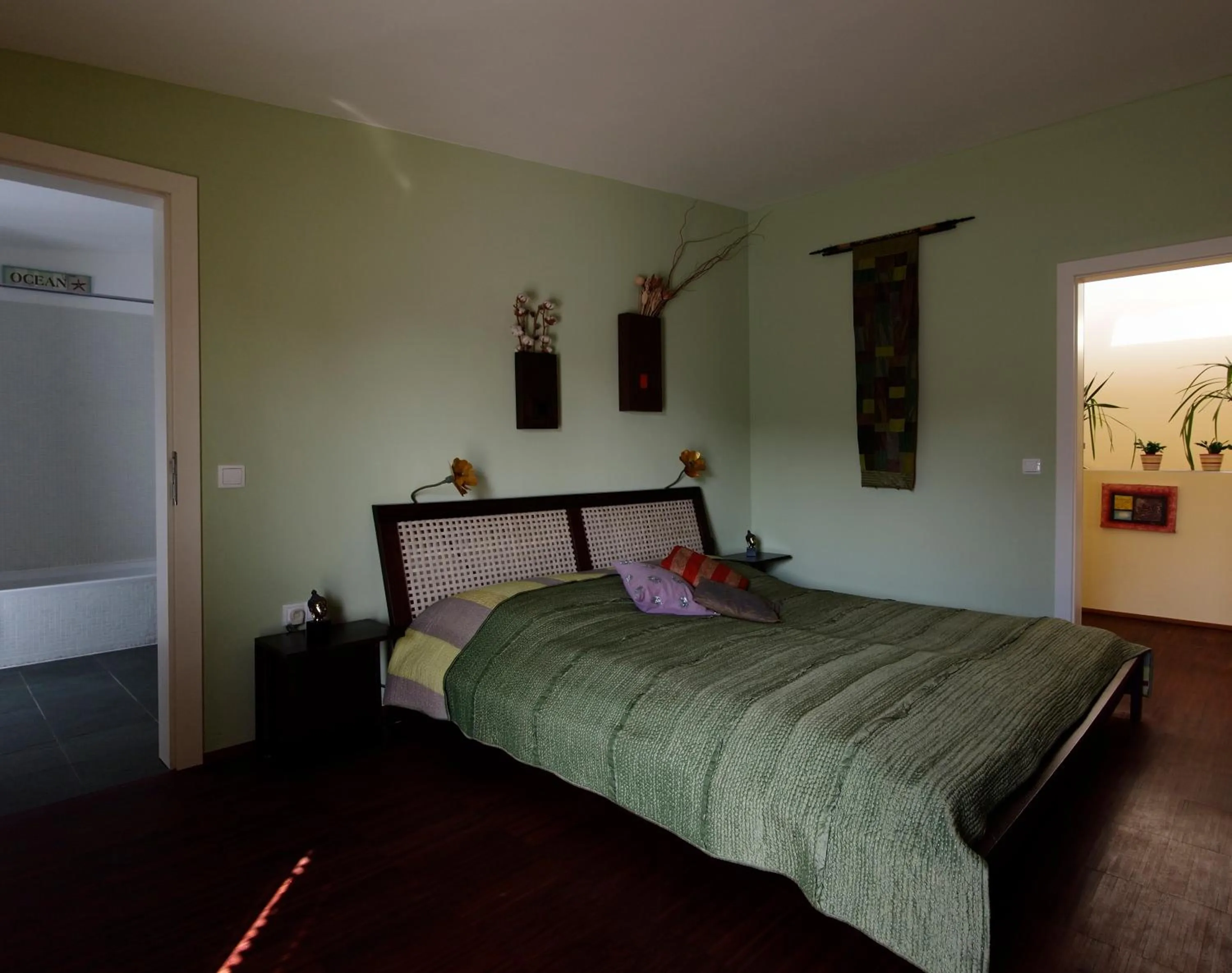 Bed in The rooms Bed & Breakfast