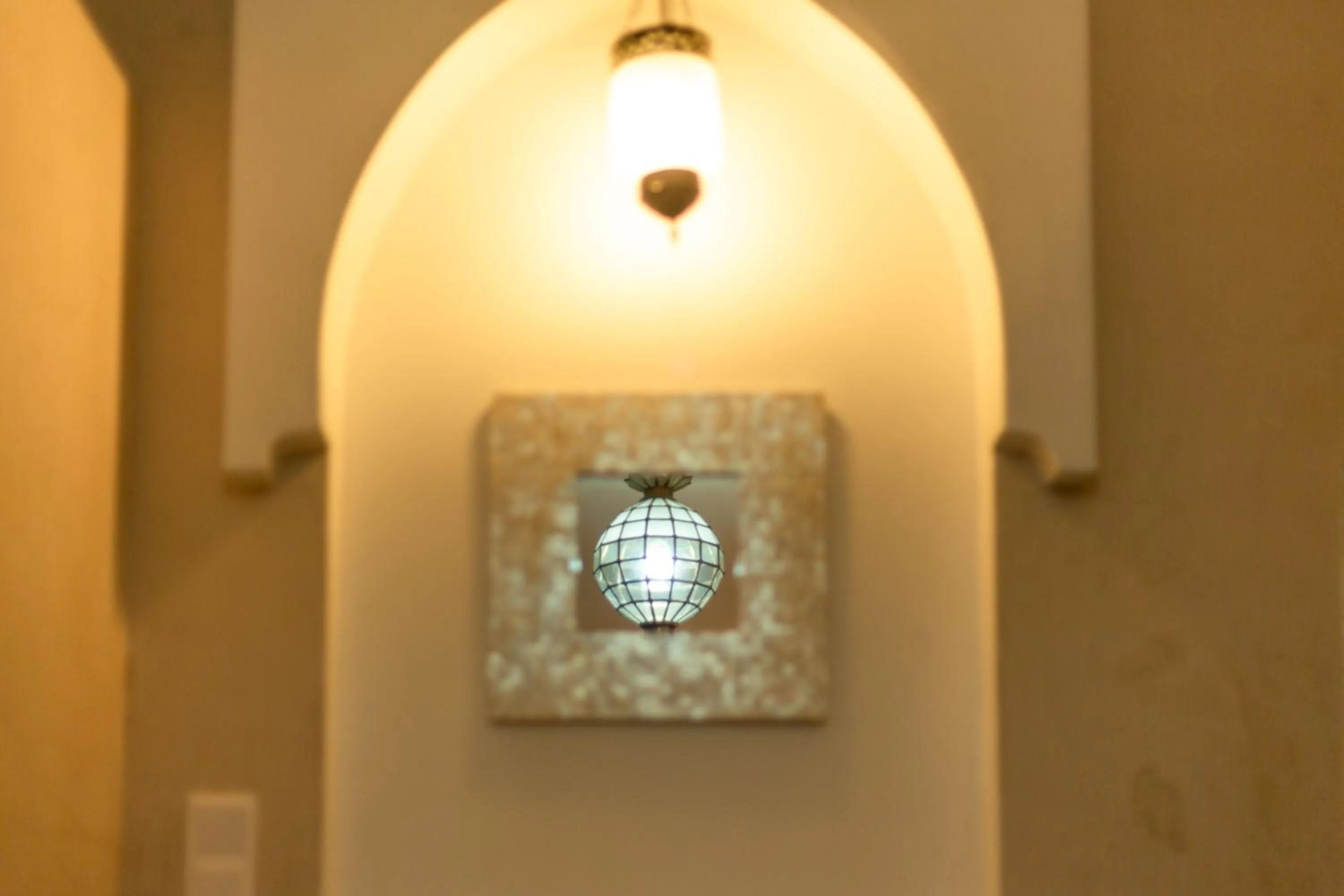 Decorative detail in The rooms Bed & Breakfast