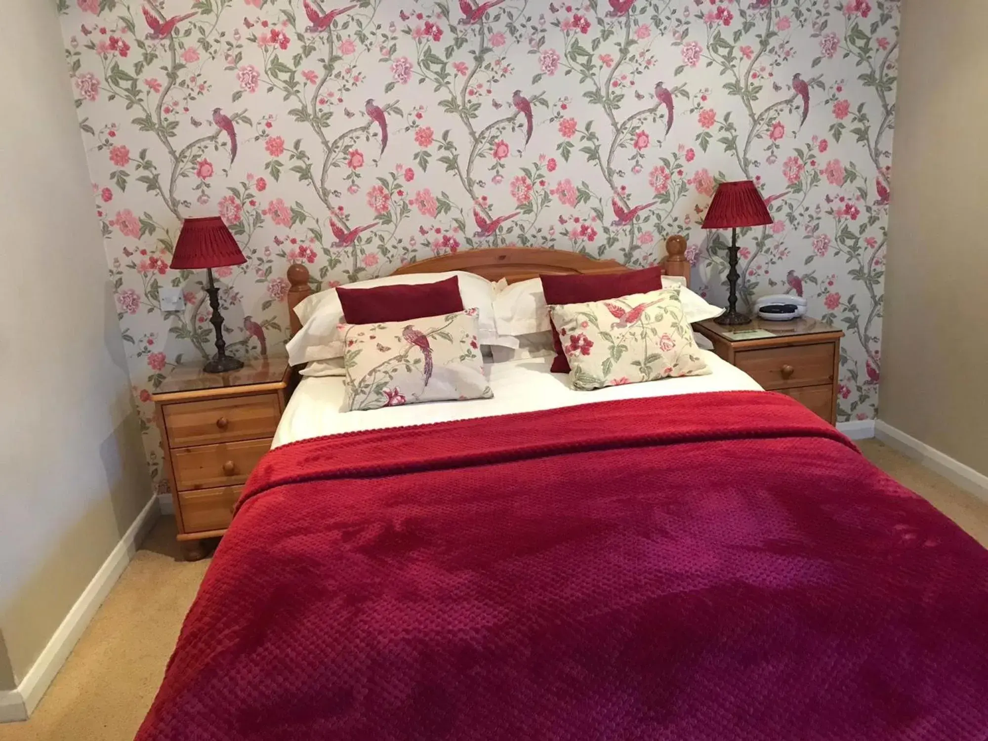 Bed in West Lodge Hotel Bed in West Lodge Hotel