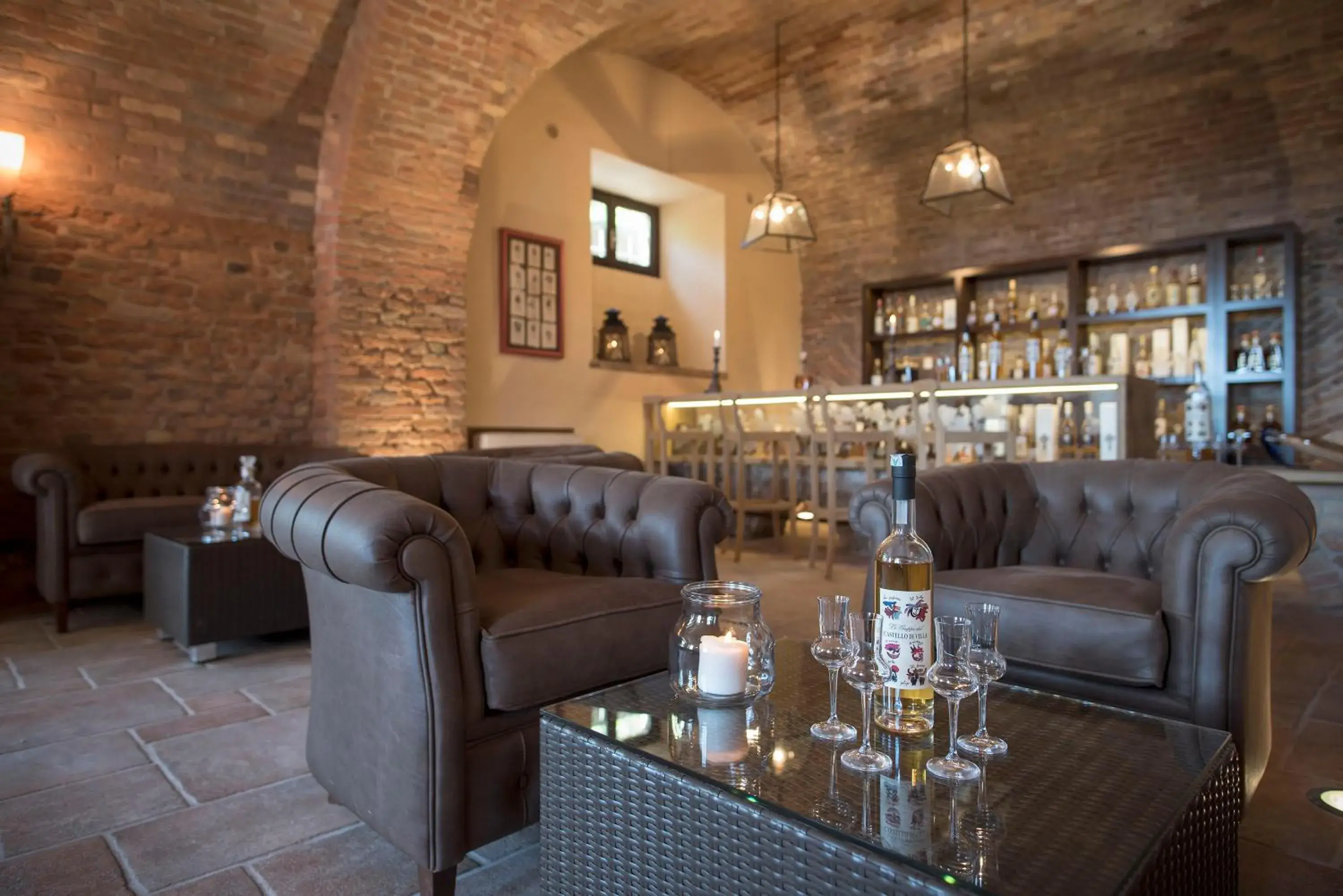 Lounge or bar in Sunstar Hotel Piemont Castello di Villa Lounge or bar in Sunstar Hotel Piemont Castello di Villa