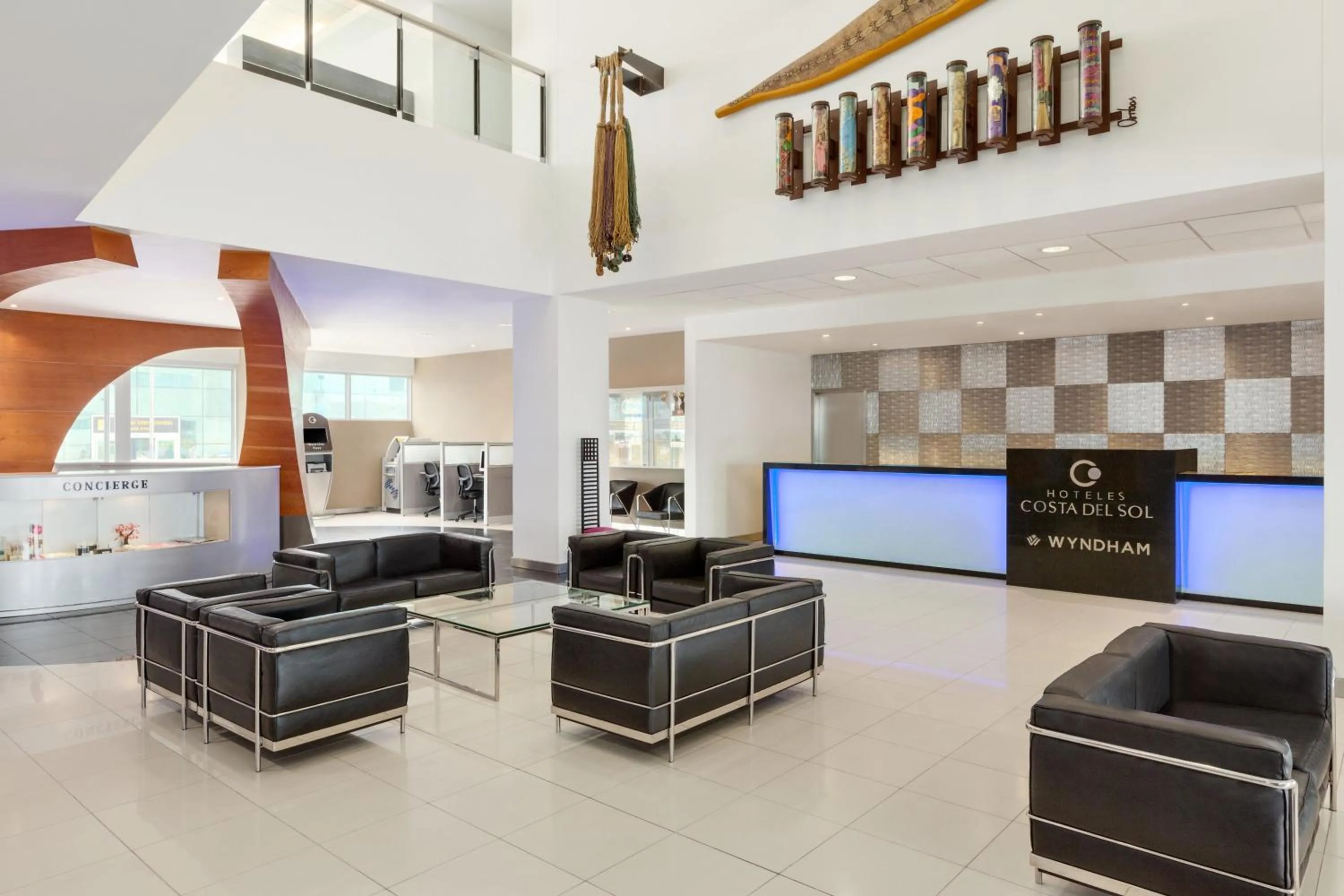Lobby or reception in Wyndham Costa del Sol Lima Airport
