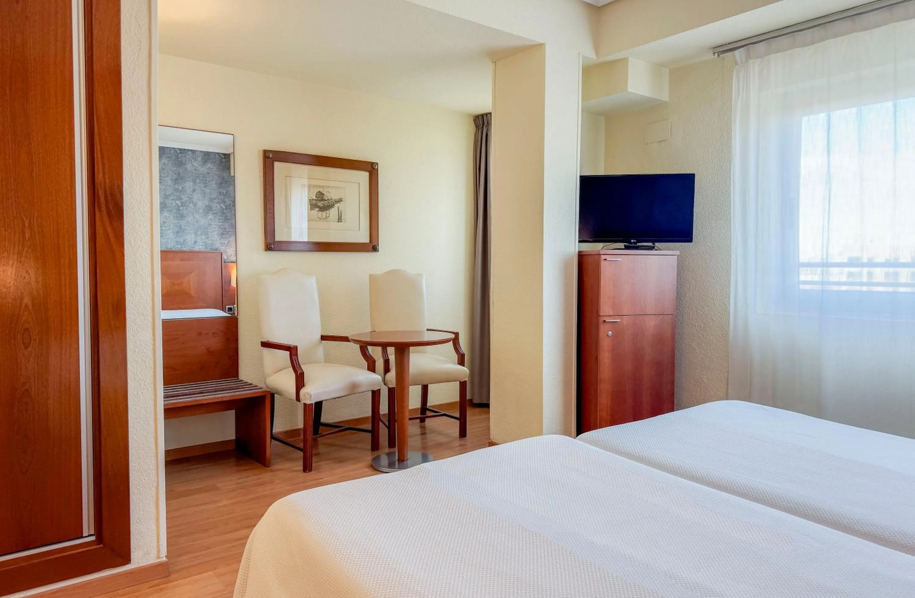 Bed in Torreluz Apartamentos