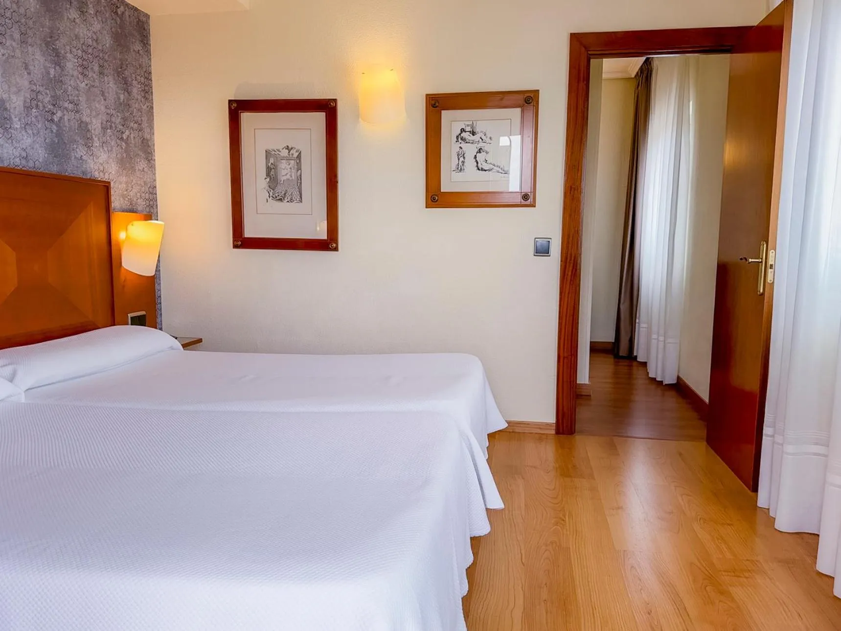 Bed in Torreluz Apartamentos