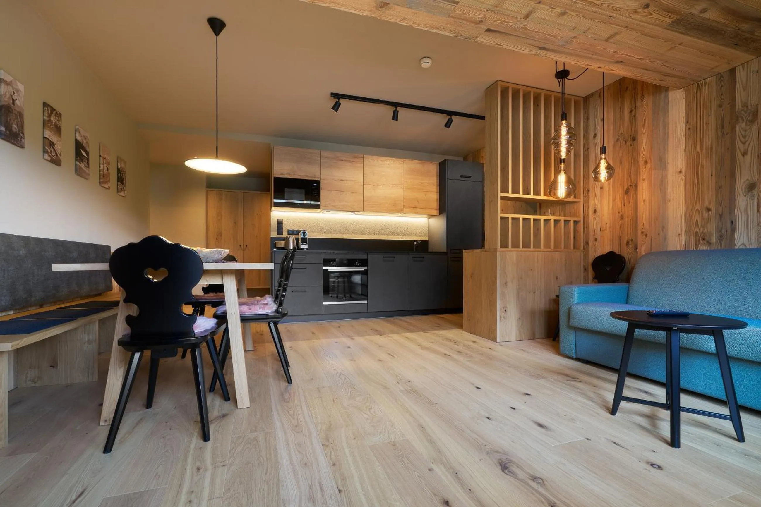 Kitchen or kitchenette in Hotel Stern