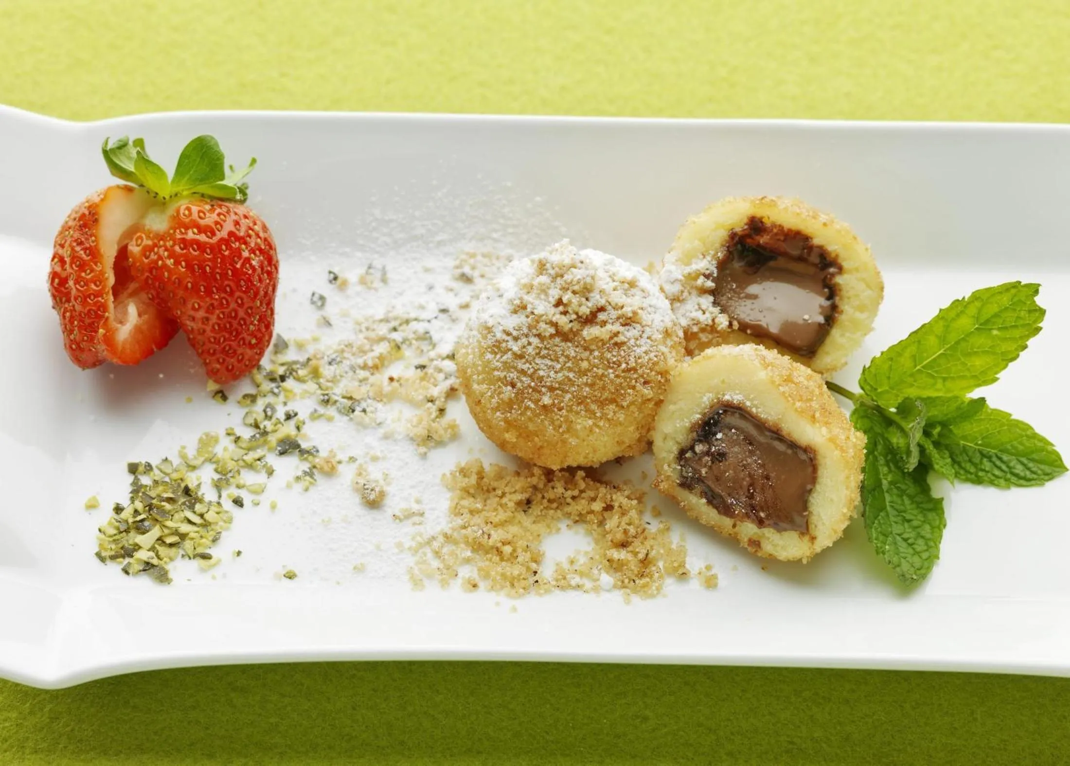 Food close-up in Hotel Stern