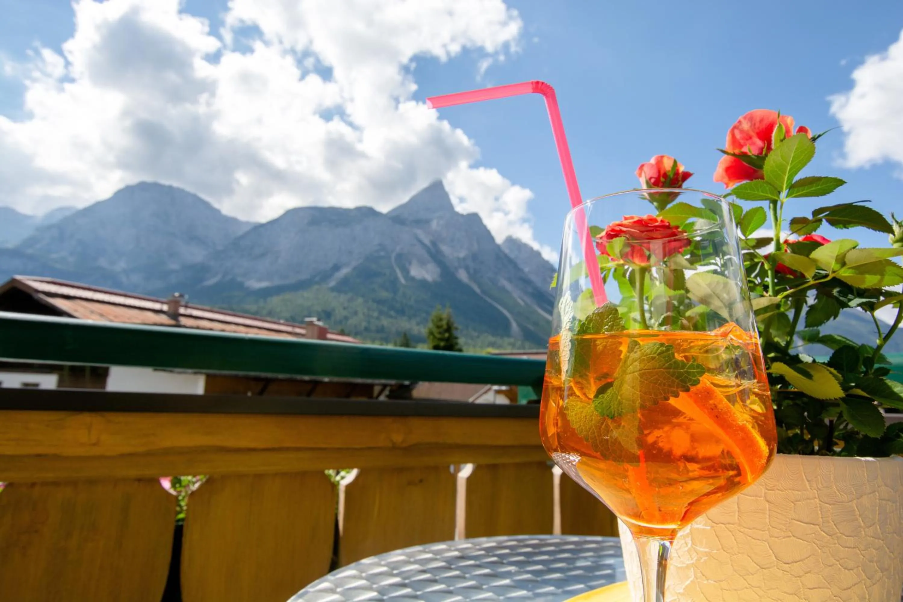 Mountain view in Hotel Stern