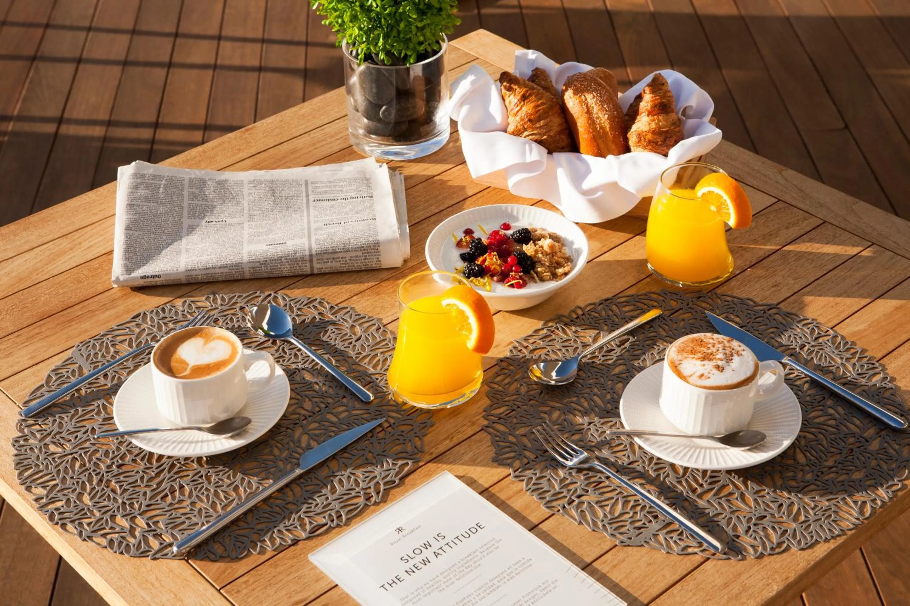 Breakfast in Royal Hideaway Corales Suites