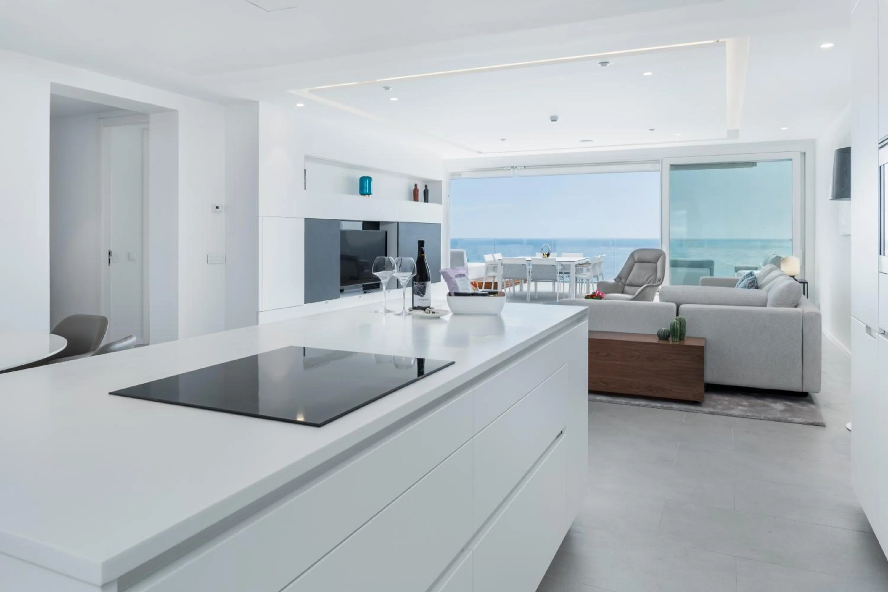 Living room, Bed in Royal Hideaway Corales Suites