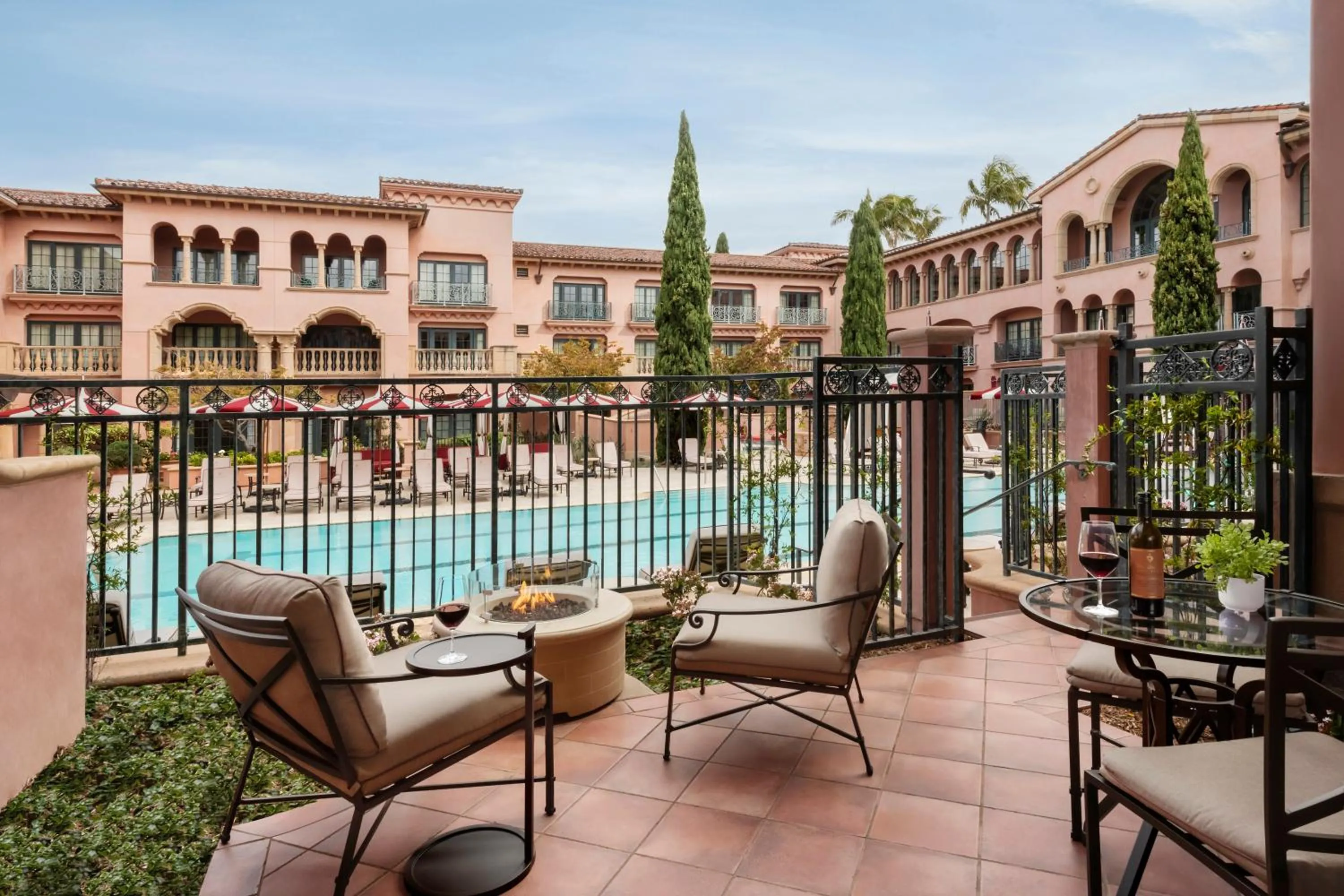 Patio in Fairmont Grand Del Mar