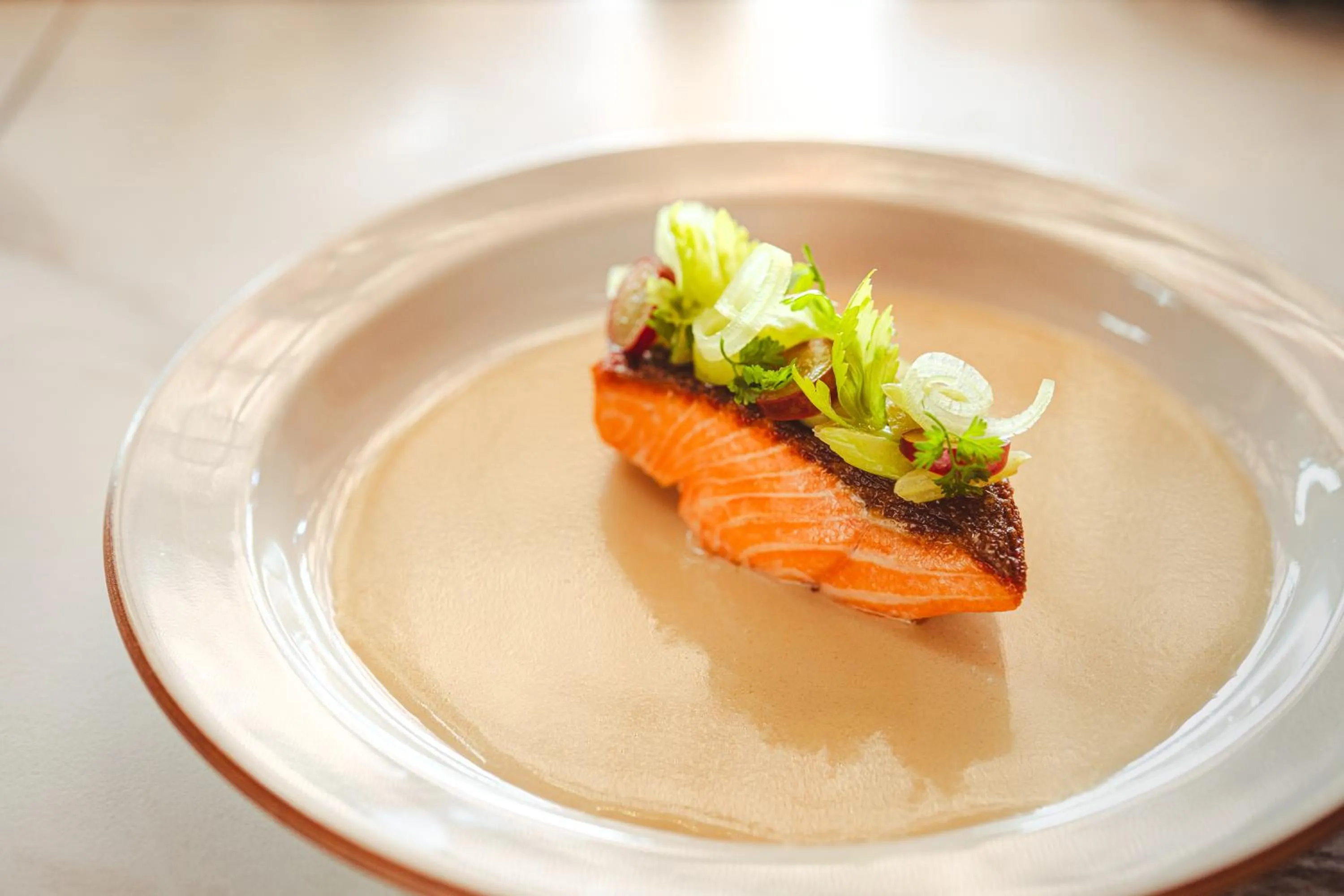 Food close-up in Fairmont Grand Del Mar