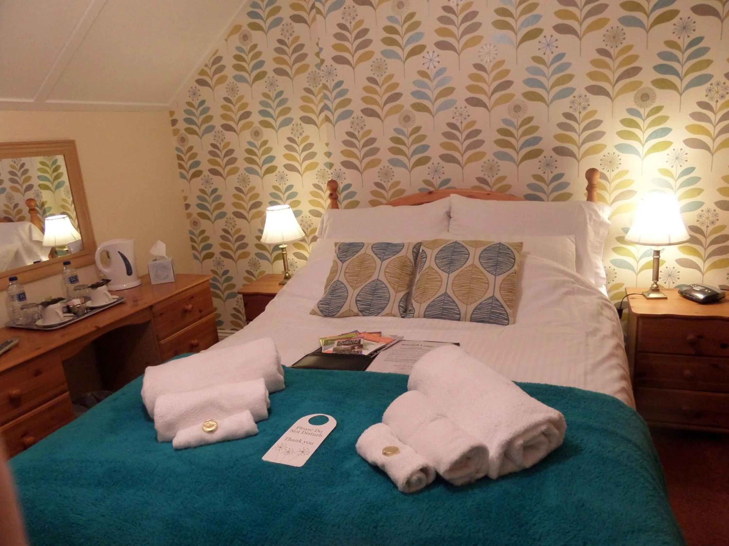 Bedroom, Bed in Beecroft Lodge