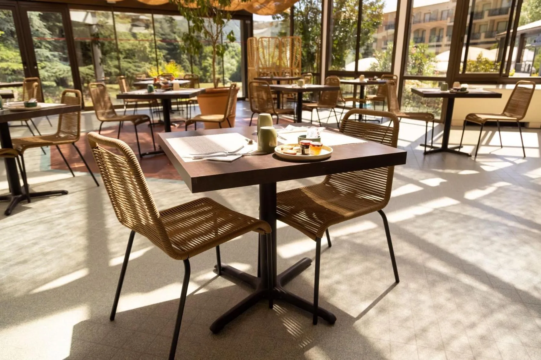 Breakfast in Domaine Les Sources de Dieulefit