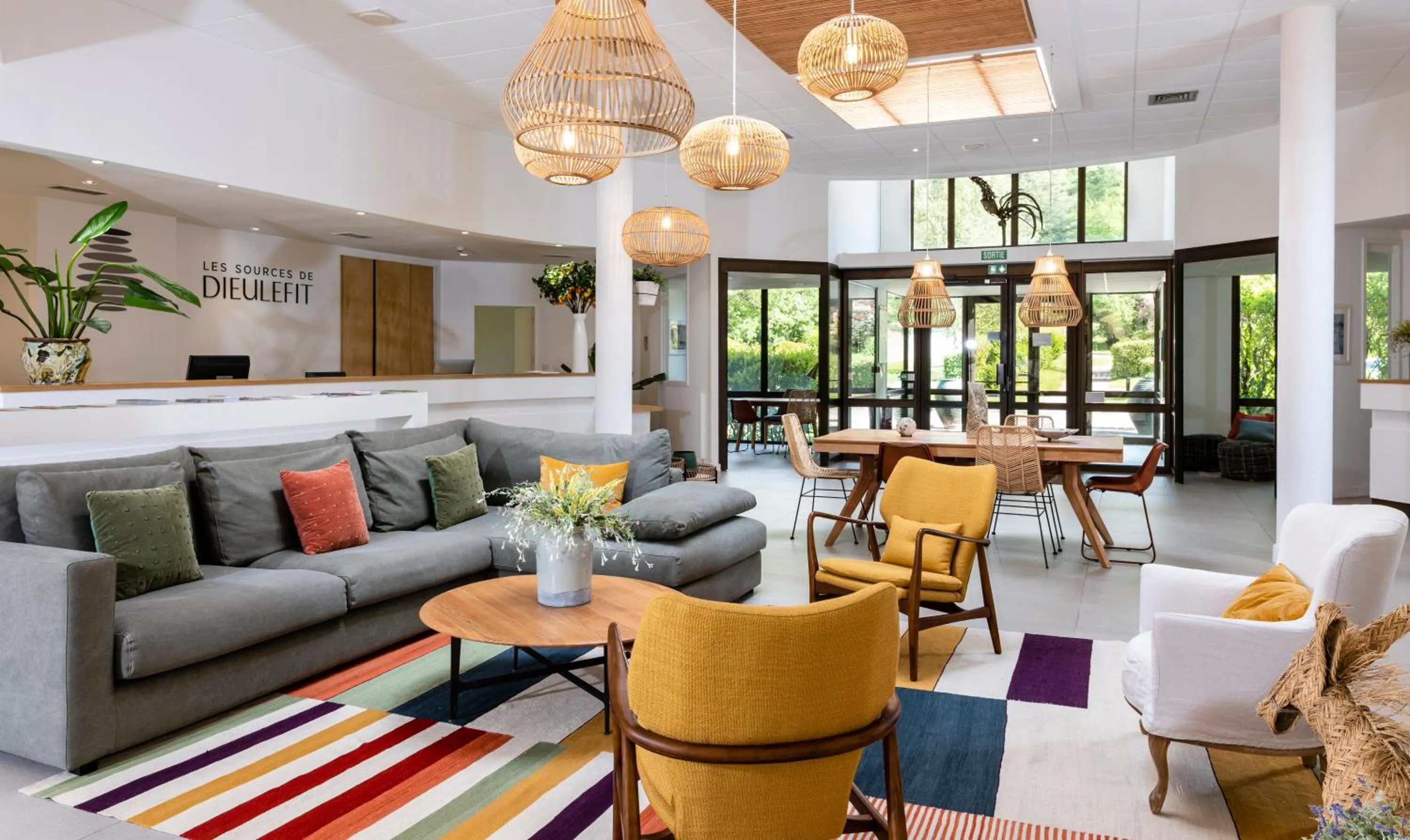 Lobby or reception in Domaine Les Sources de Dieulefit
