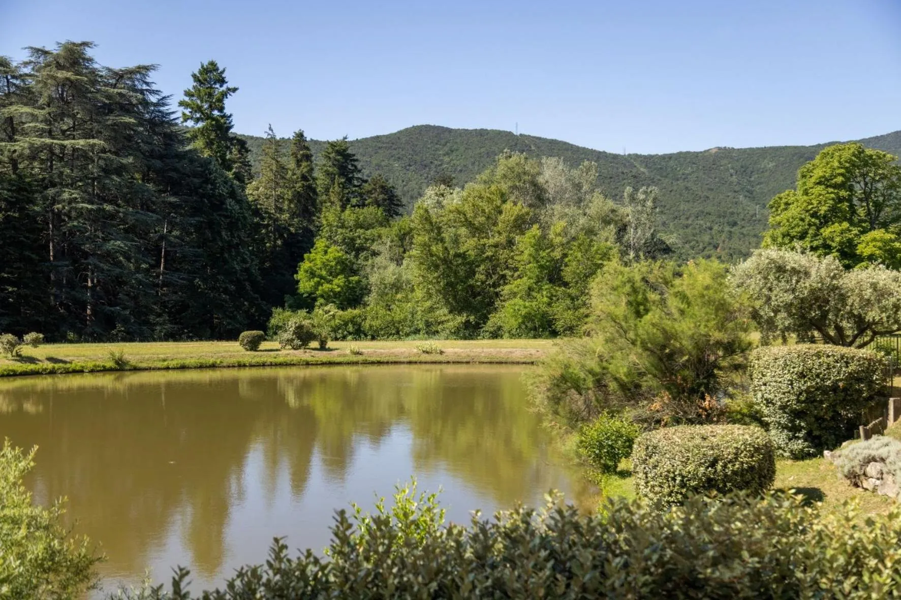 Natural landscape in Domaine Les Sources de Dieulefit