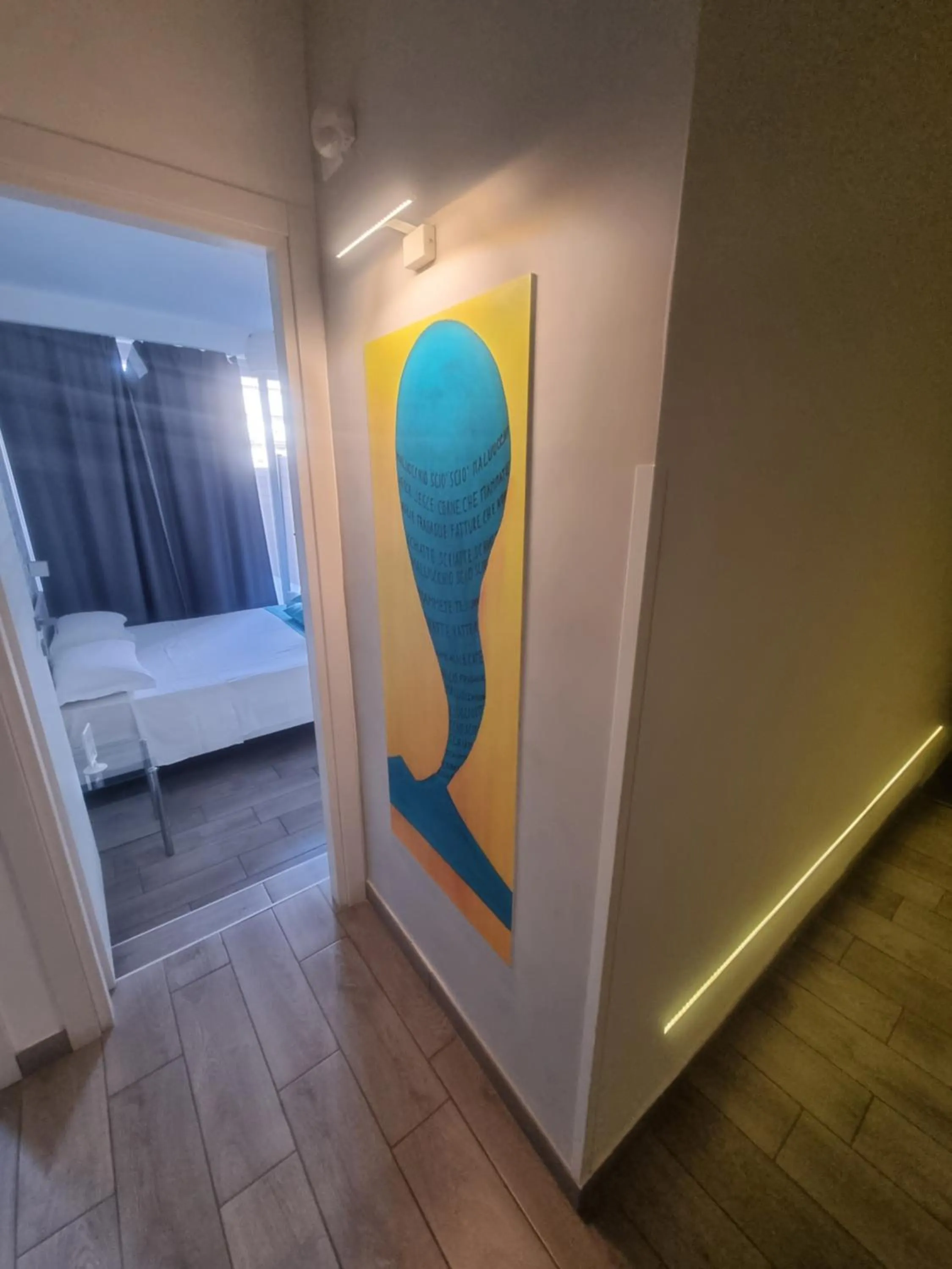 Lobby or reception, Bed in De Gasperi 55 - By Pera Rooms Collection