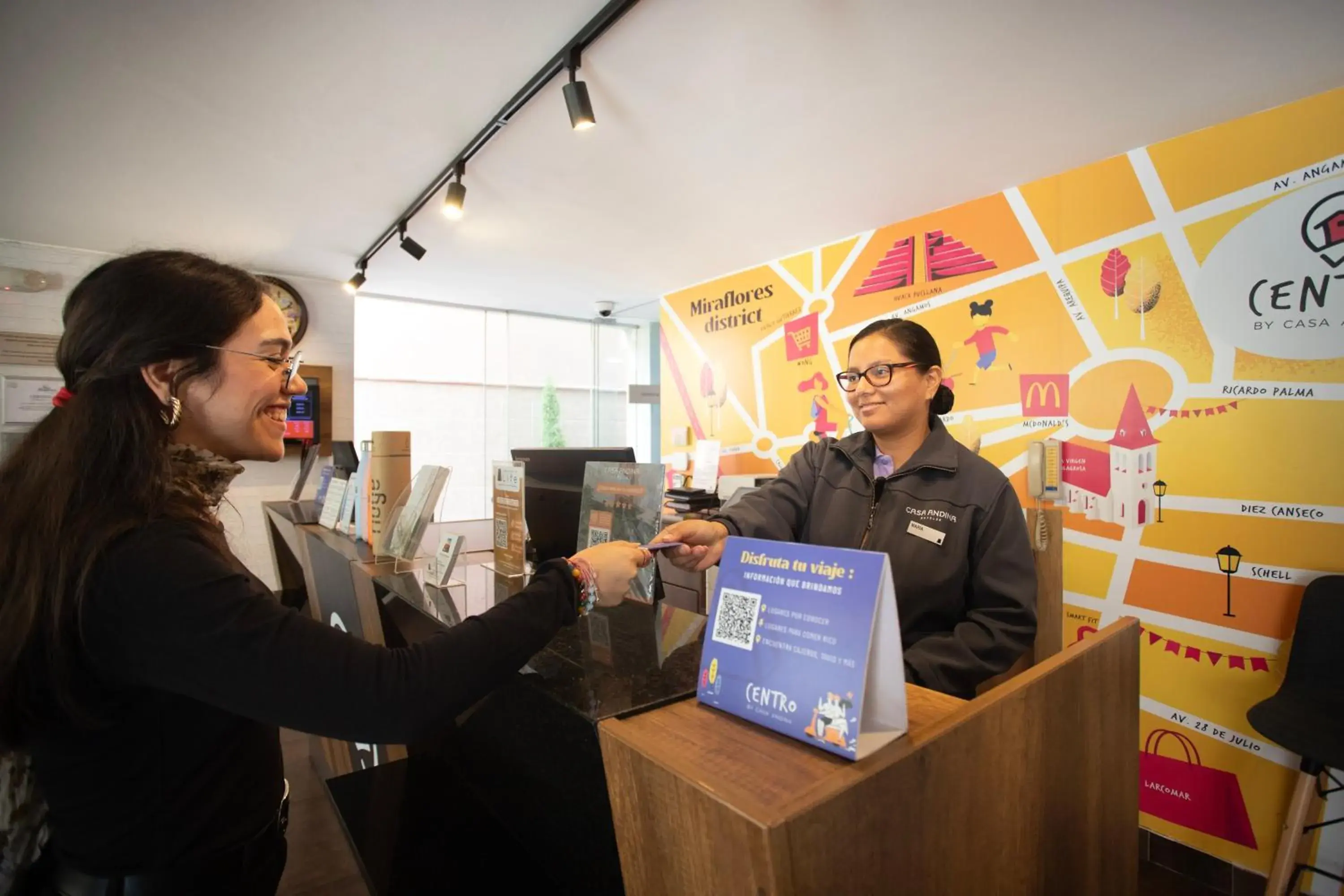 Lobby or reception in Centro by Casa Andina Miraflores Lobby or reception in Centro by Casa Andina Miraflores