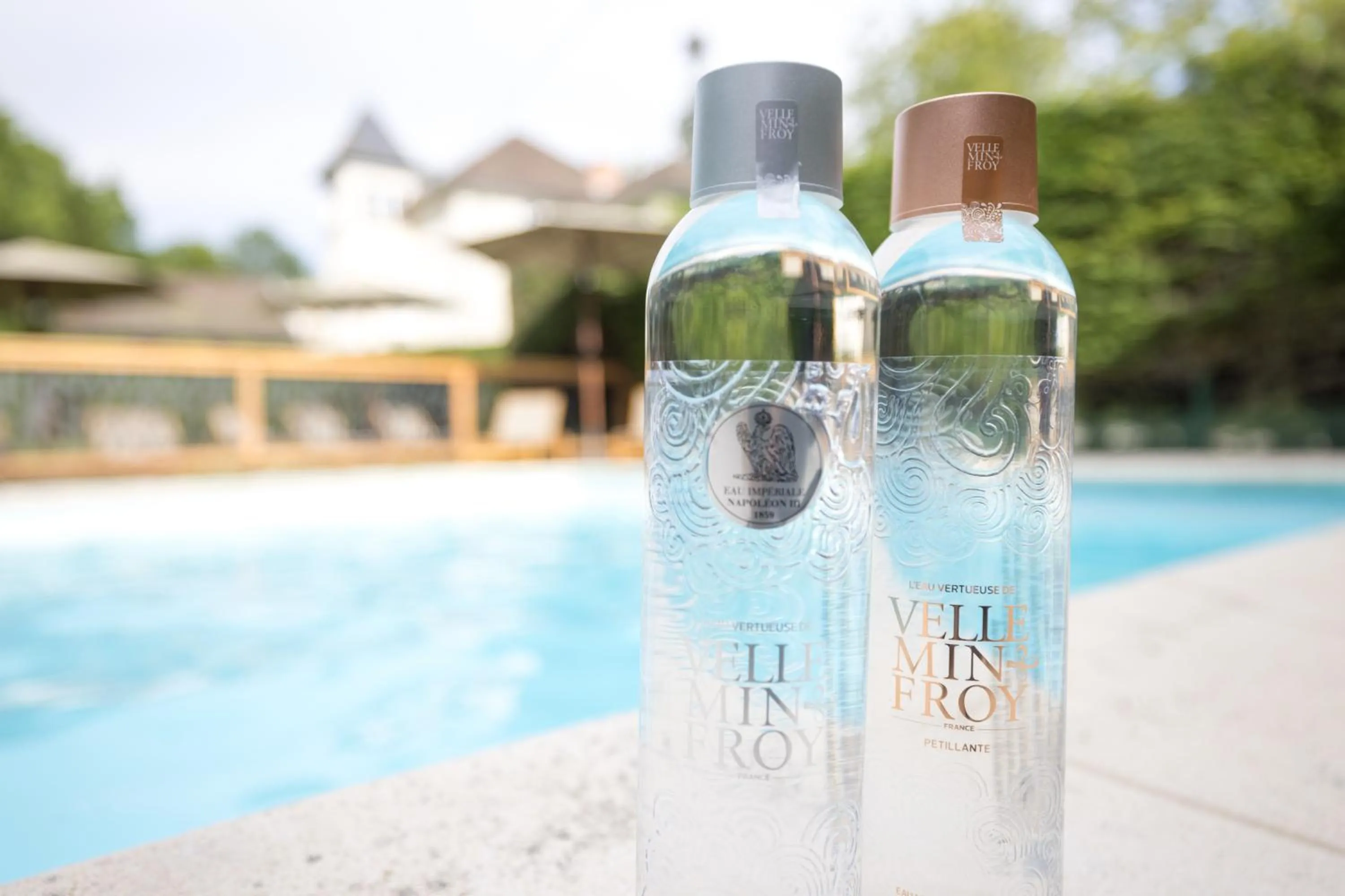 Swimming pool in Chateau des Ayes - Chambres & suites