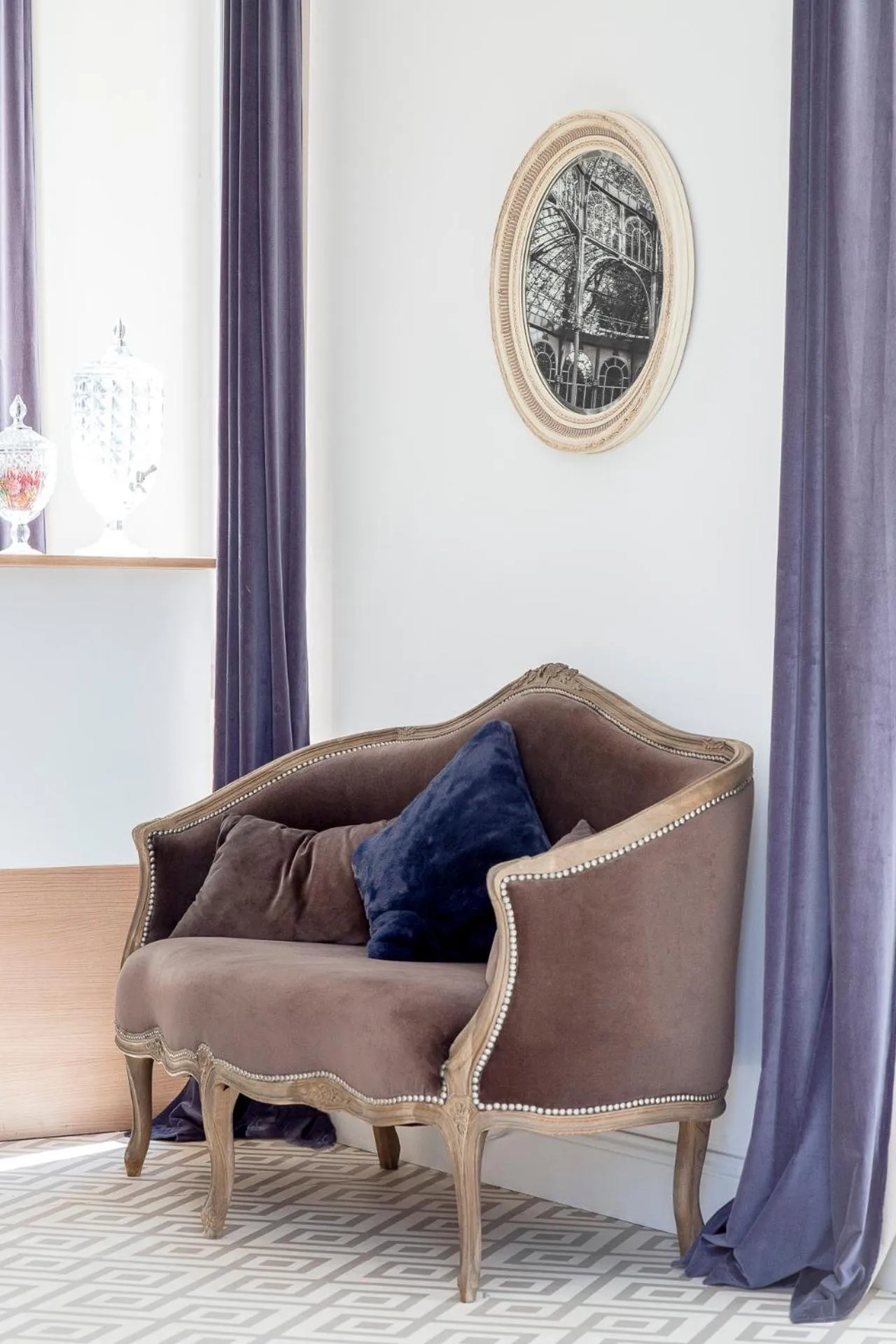 Seating area in Chateau des Ayes - Chambres & suites