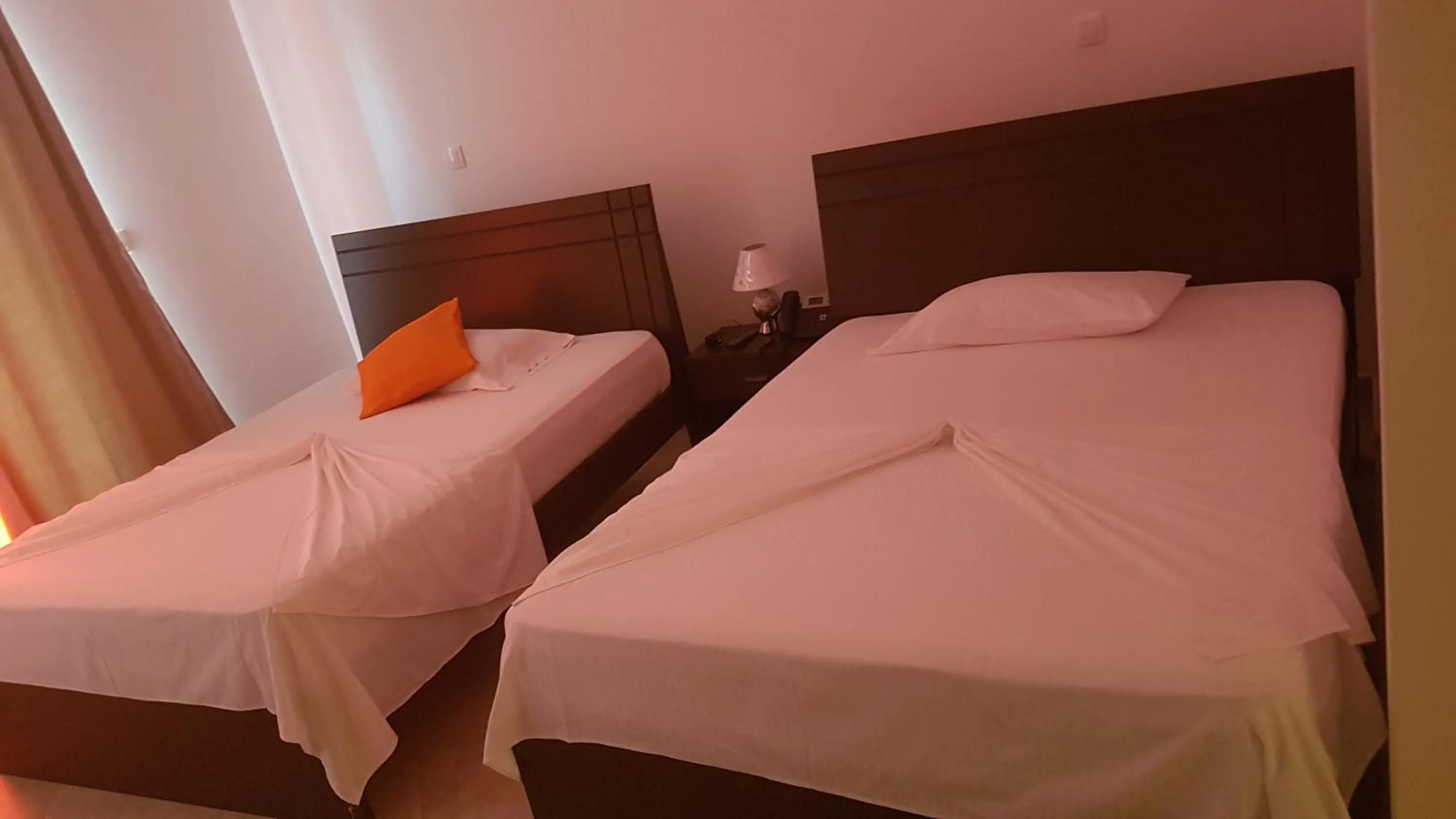 Bed in Hotel Ocean View & Restaurante Seafood