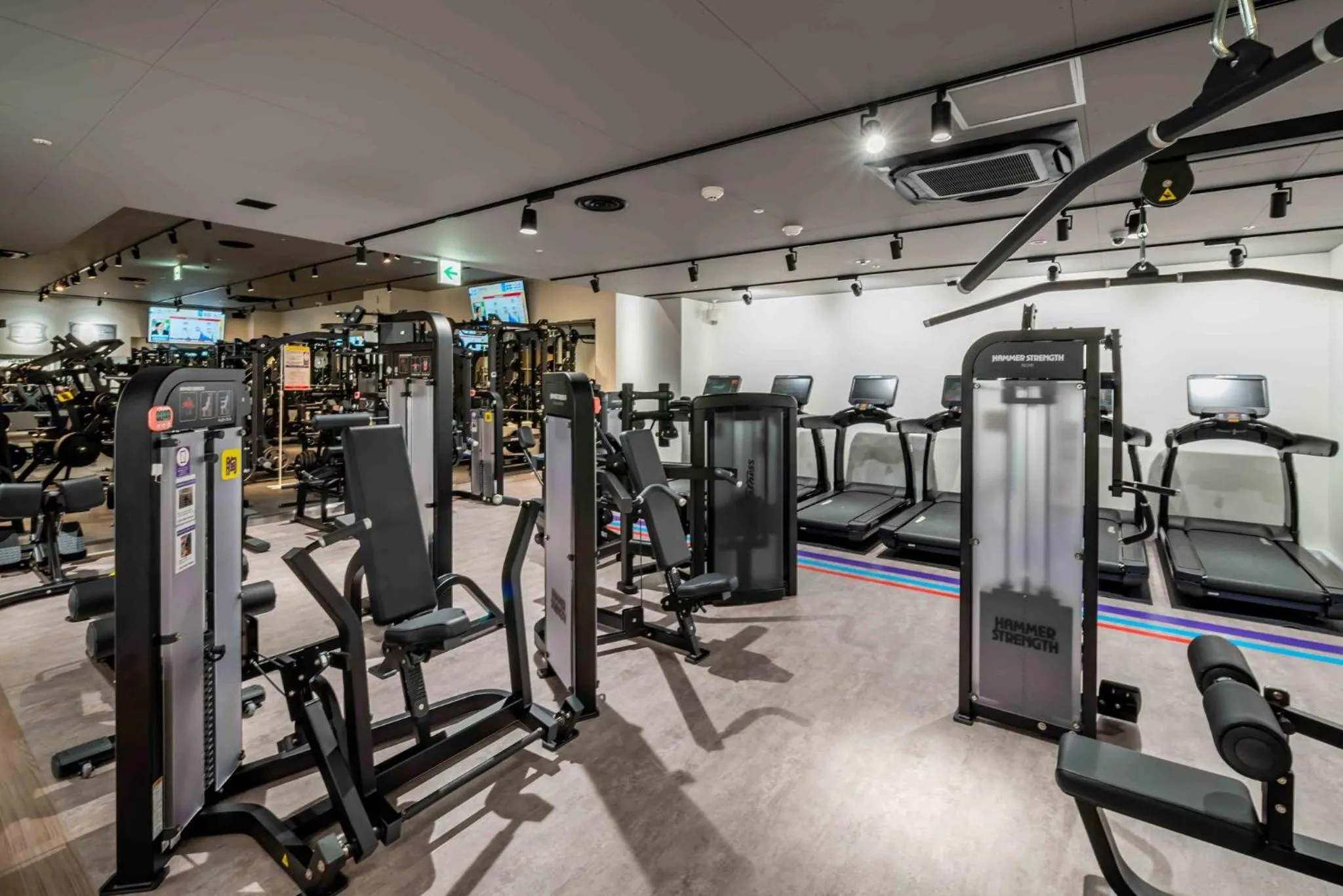 Fitness centre/facilities in ANA Crowne Plaza Hiroshima by IHG