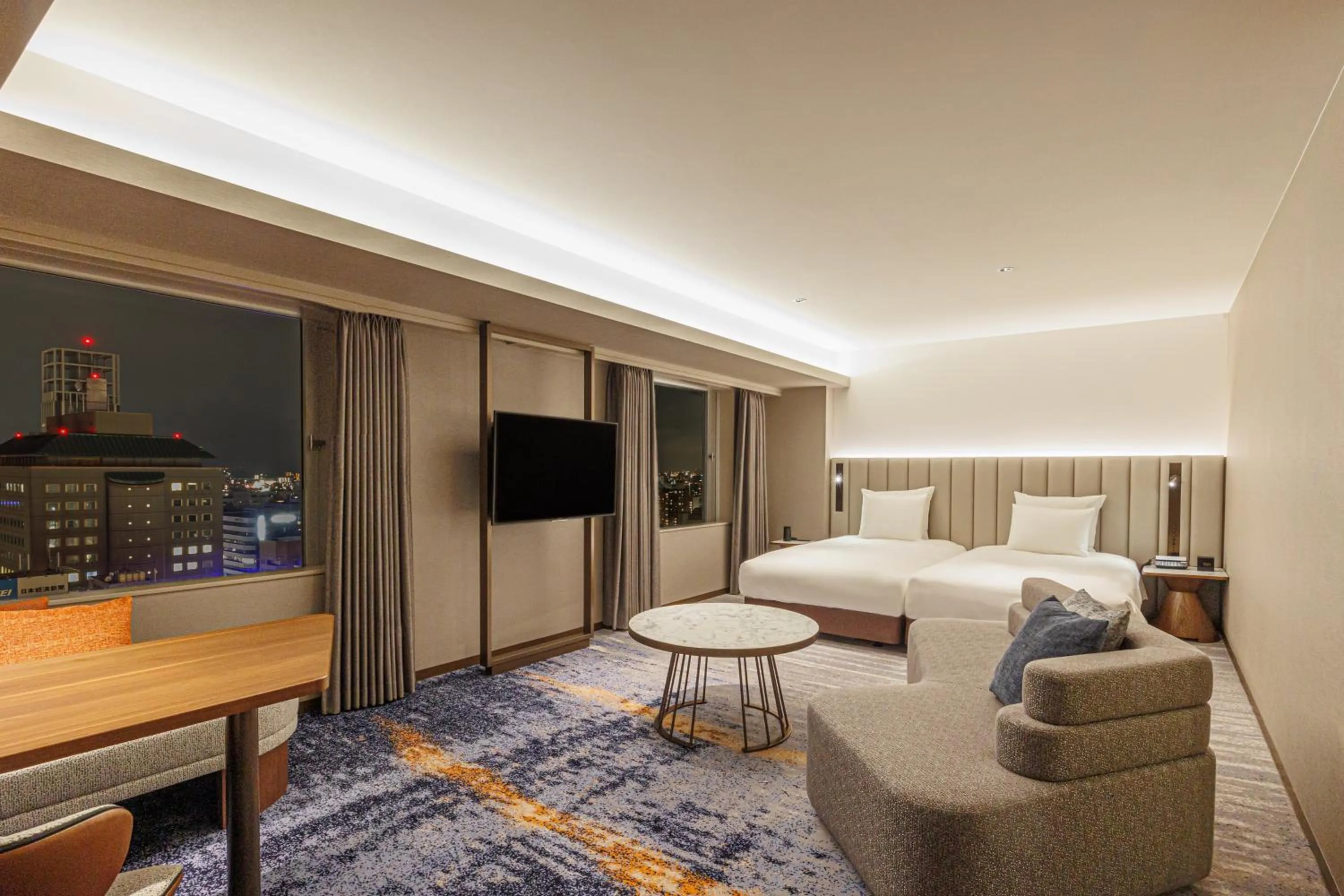 Photo of the whole room, Bed in ANA Crowne Plaza Hiroshima by IHG