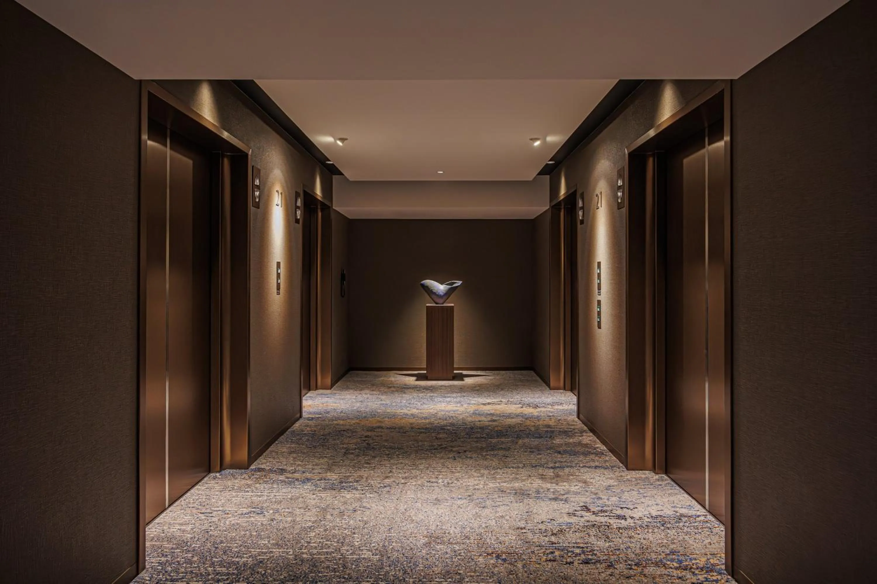 Lobby or reception in ANA Crowne Plaza Hiroshima by IHG