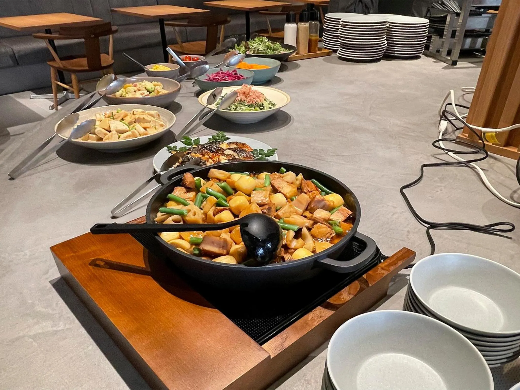 Breakfast in Hearton Hotel Shinsaibashi