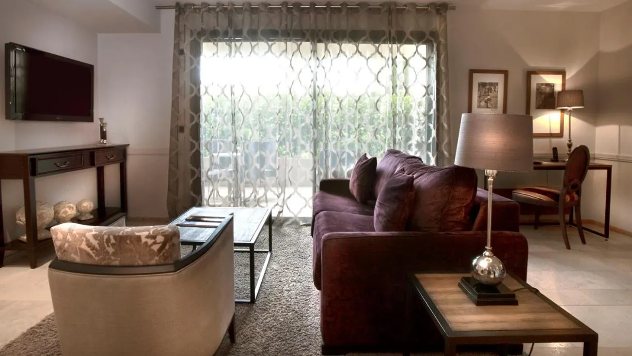 Bedroom in Résidence Hôtelière 4 étoiles Les Mas du Grand Vallon