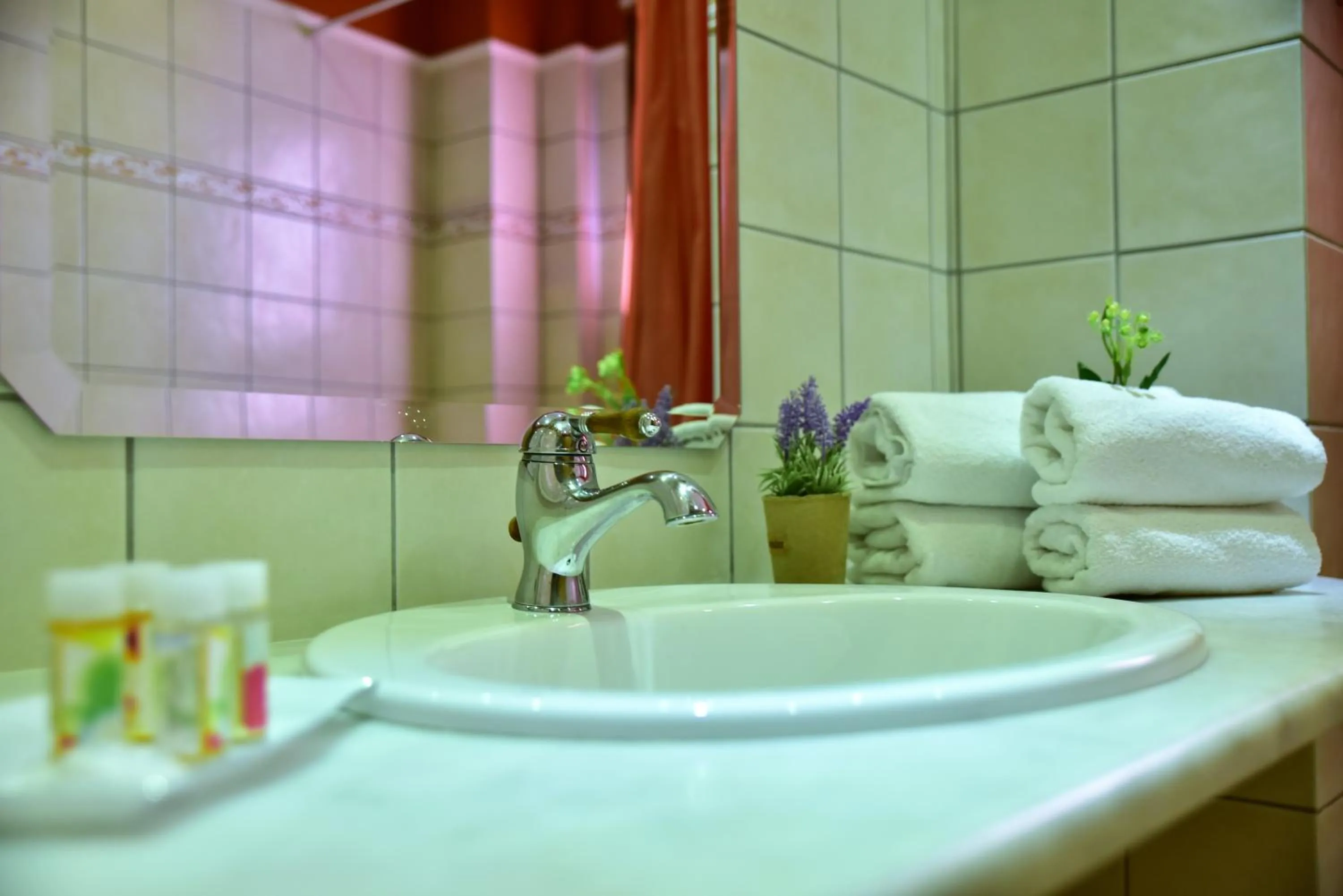 Bathroom in Mont Helmos Hotel