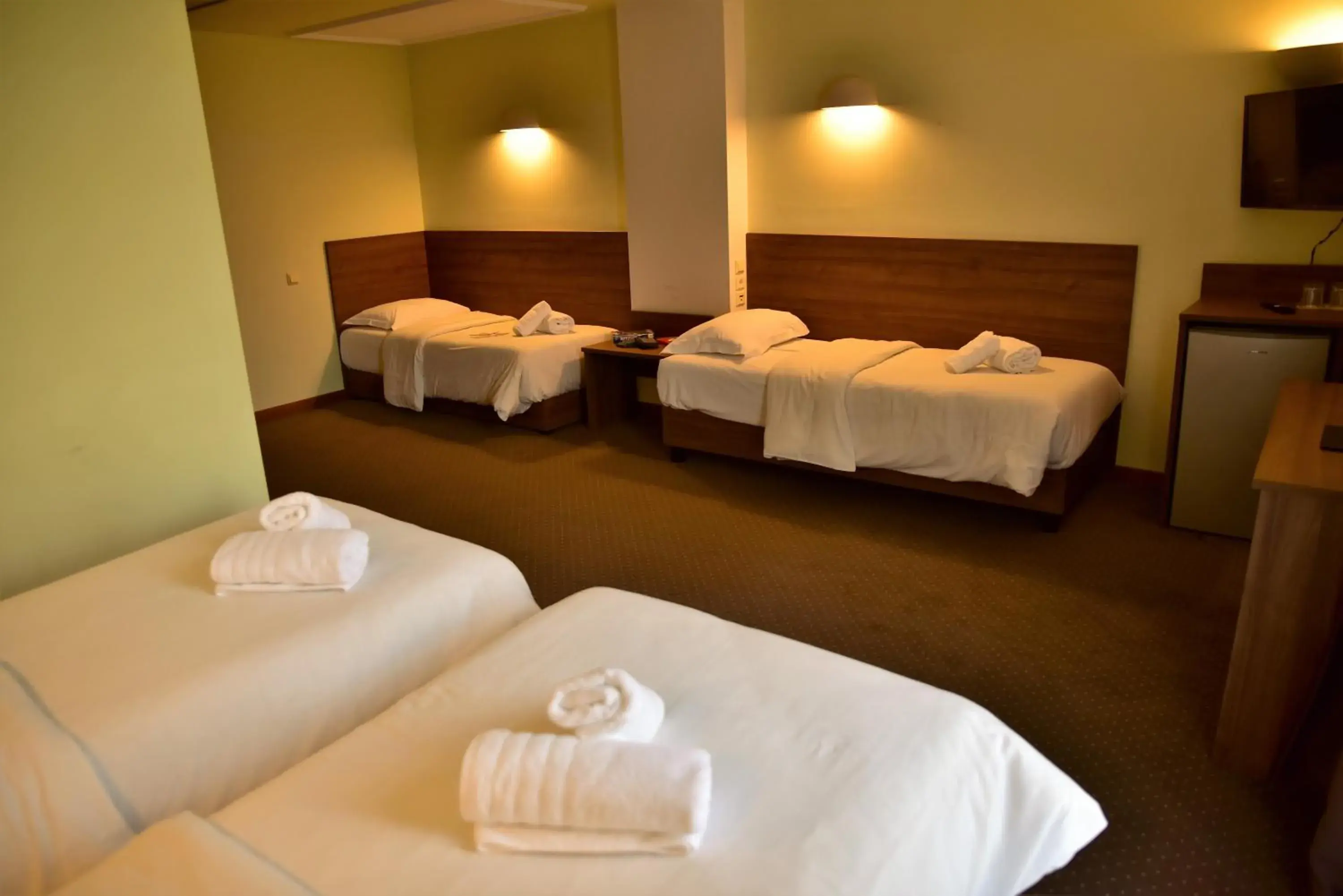 Bed in Mont Helmos Hotel Bed in Mont Helmos Hotel