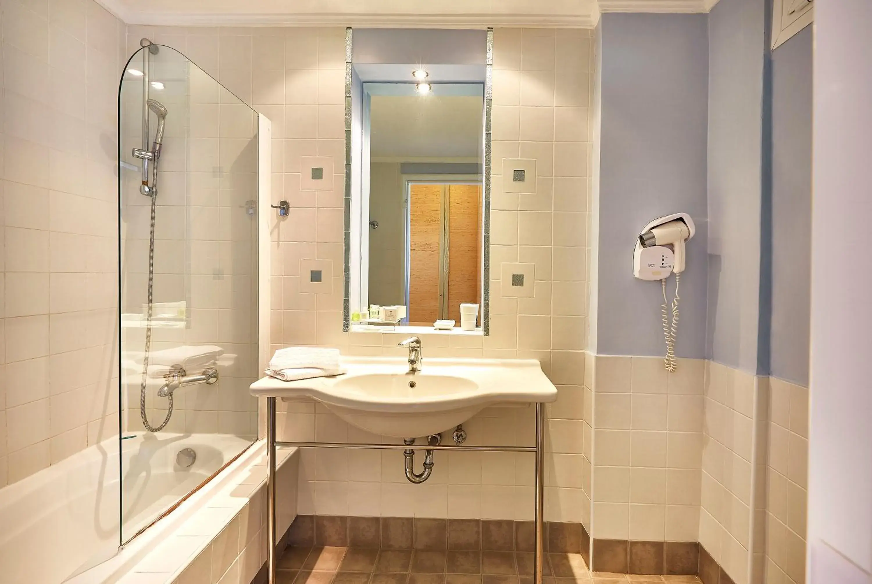 Bathroom in Ilio Mare Hotel Bathroom in Ilio Mare Hotel