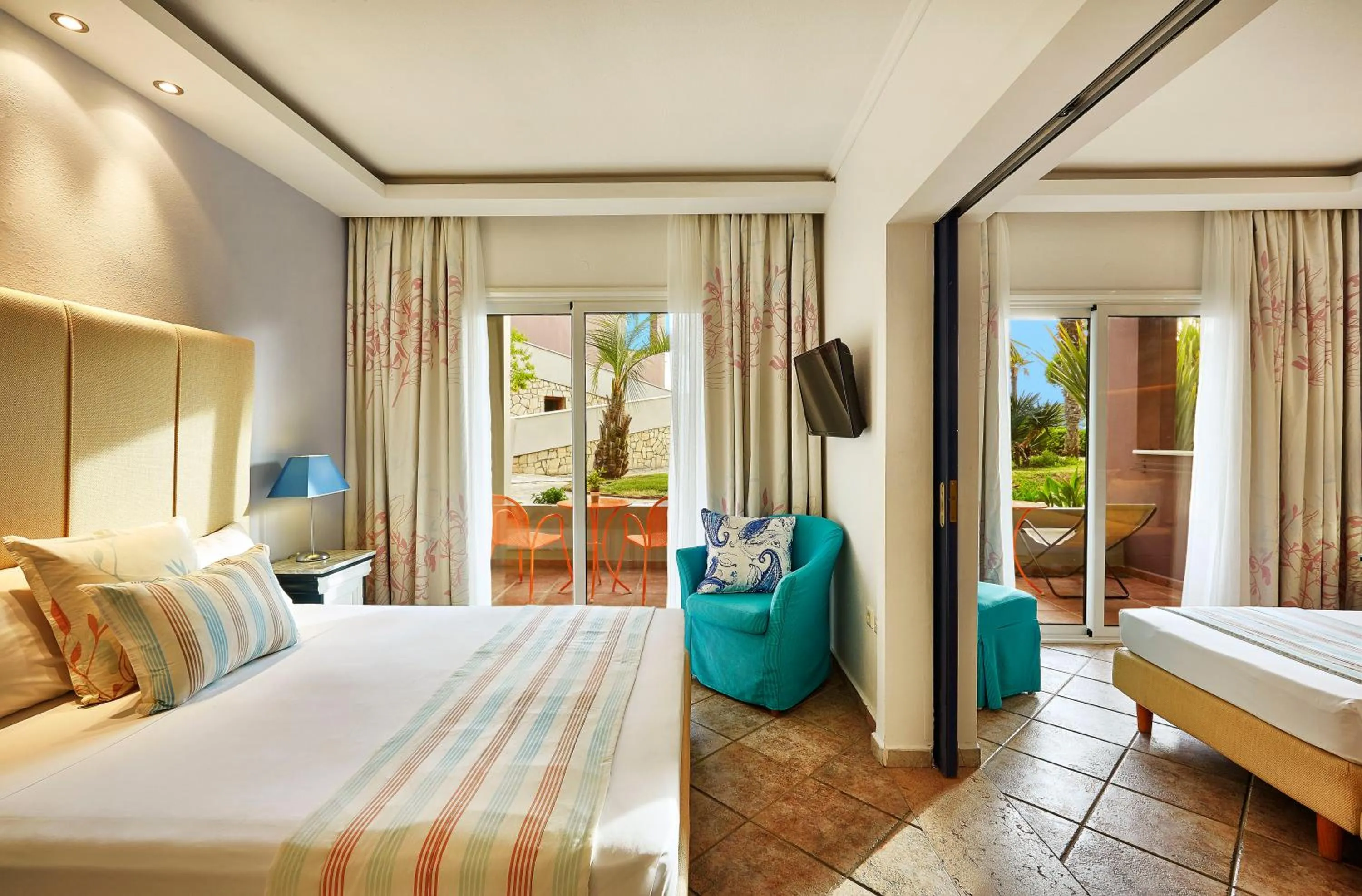 Photo of the whole room, Bed in Ilio Mare Hotel