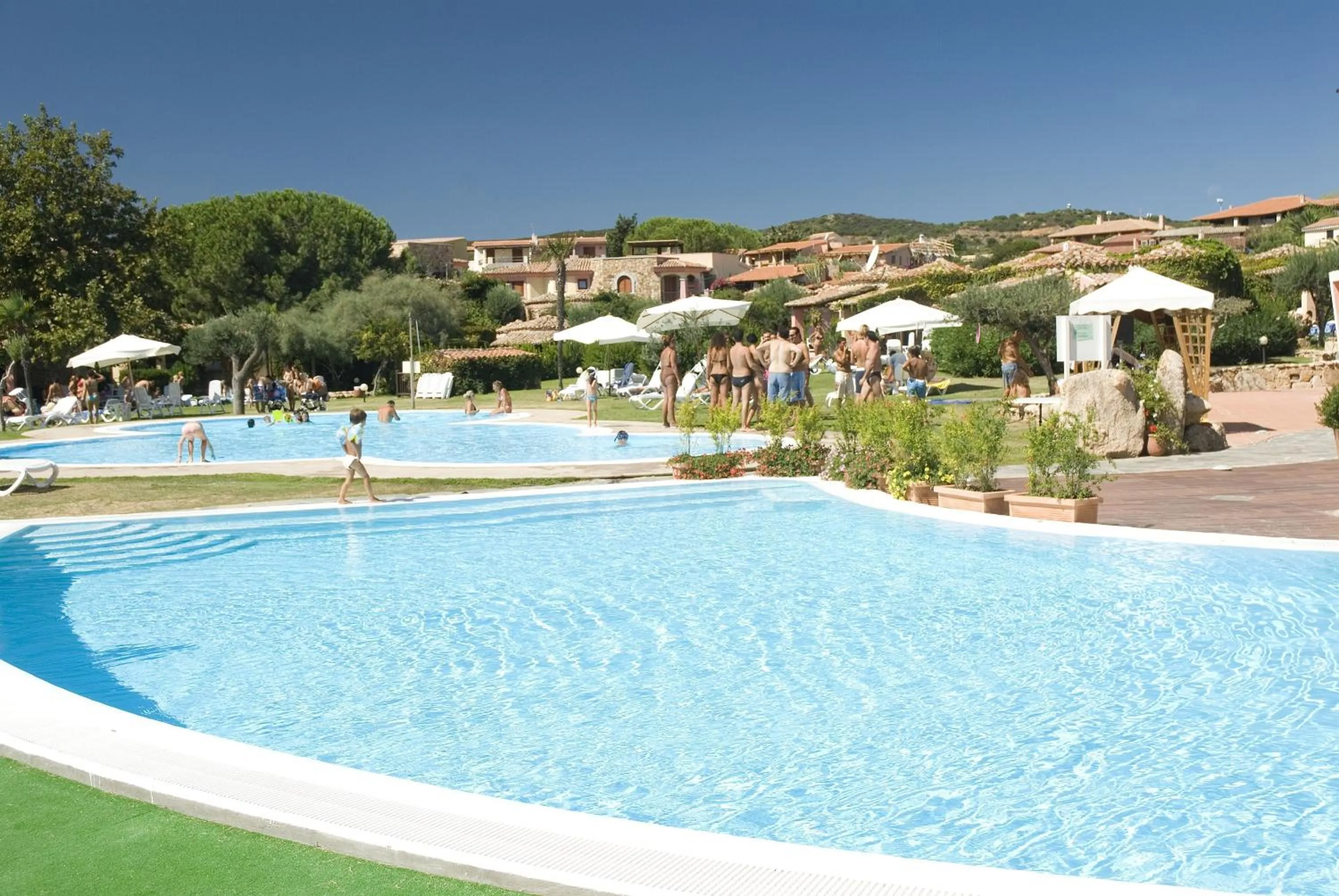 Swimming pool in Baia Caddinas Clubresidence