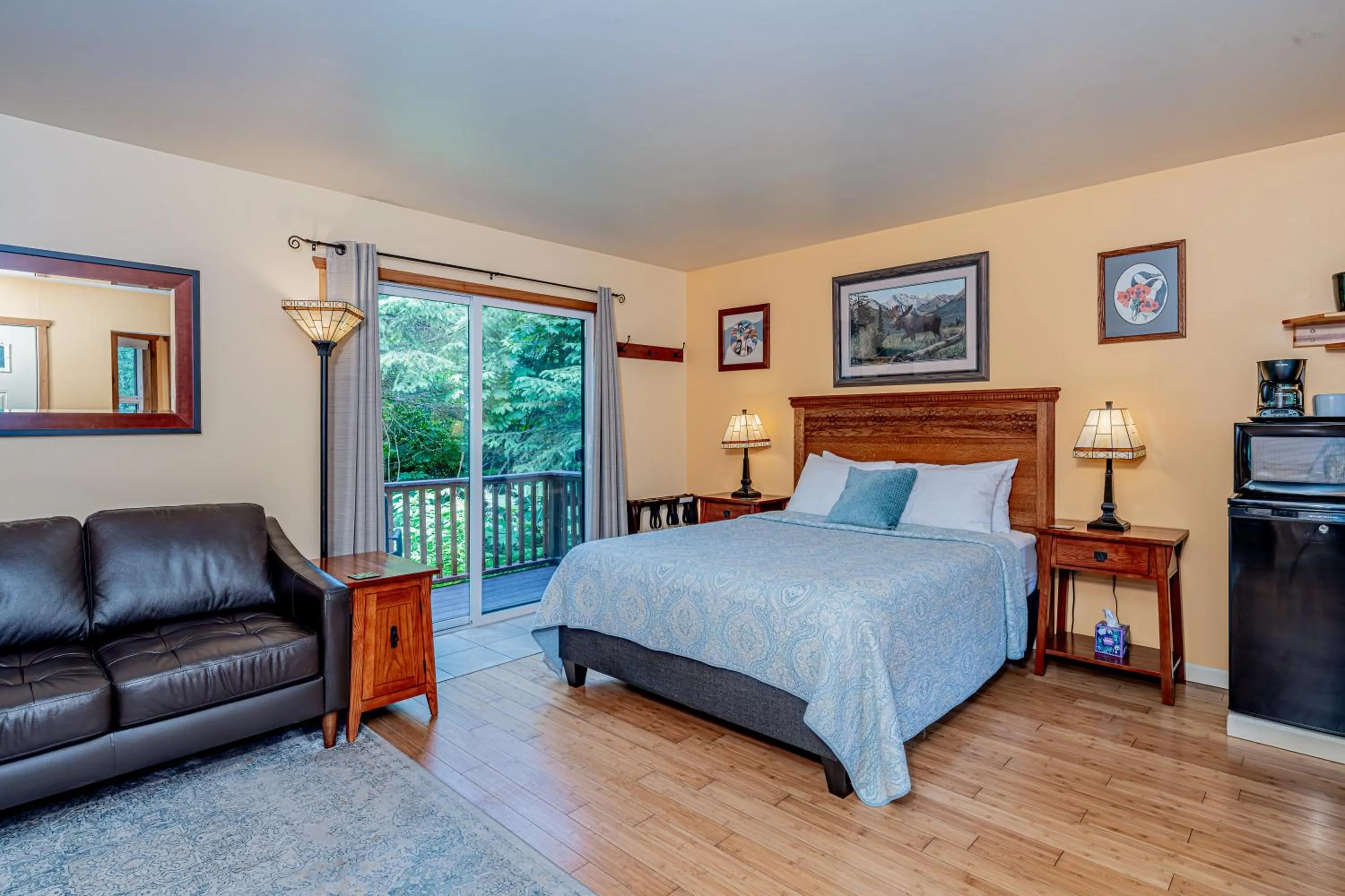 Bed in Steller Inn