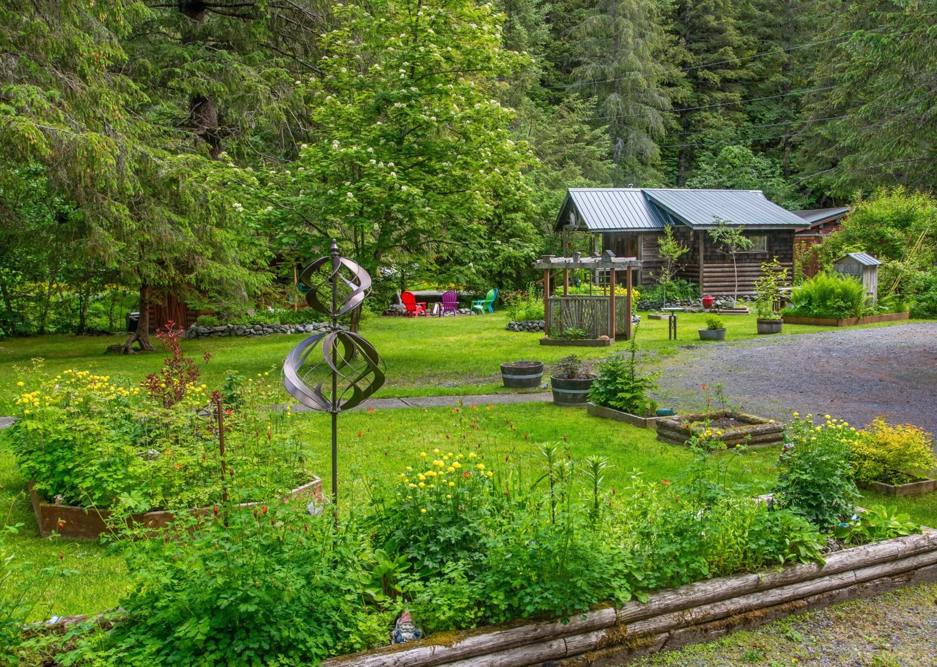 Garden in Steller Inn