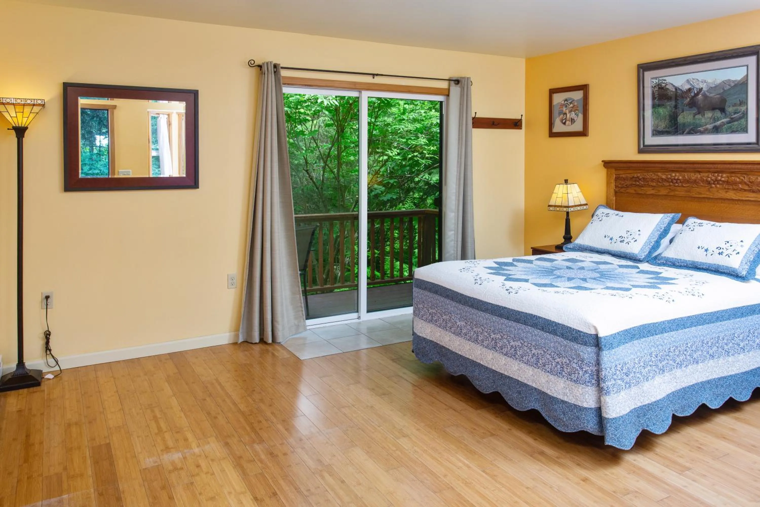 Bed in Steller Inn