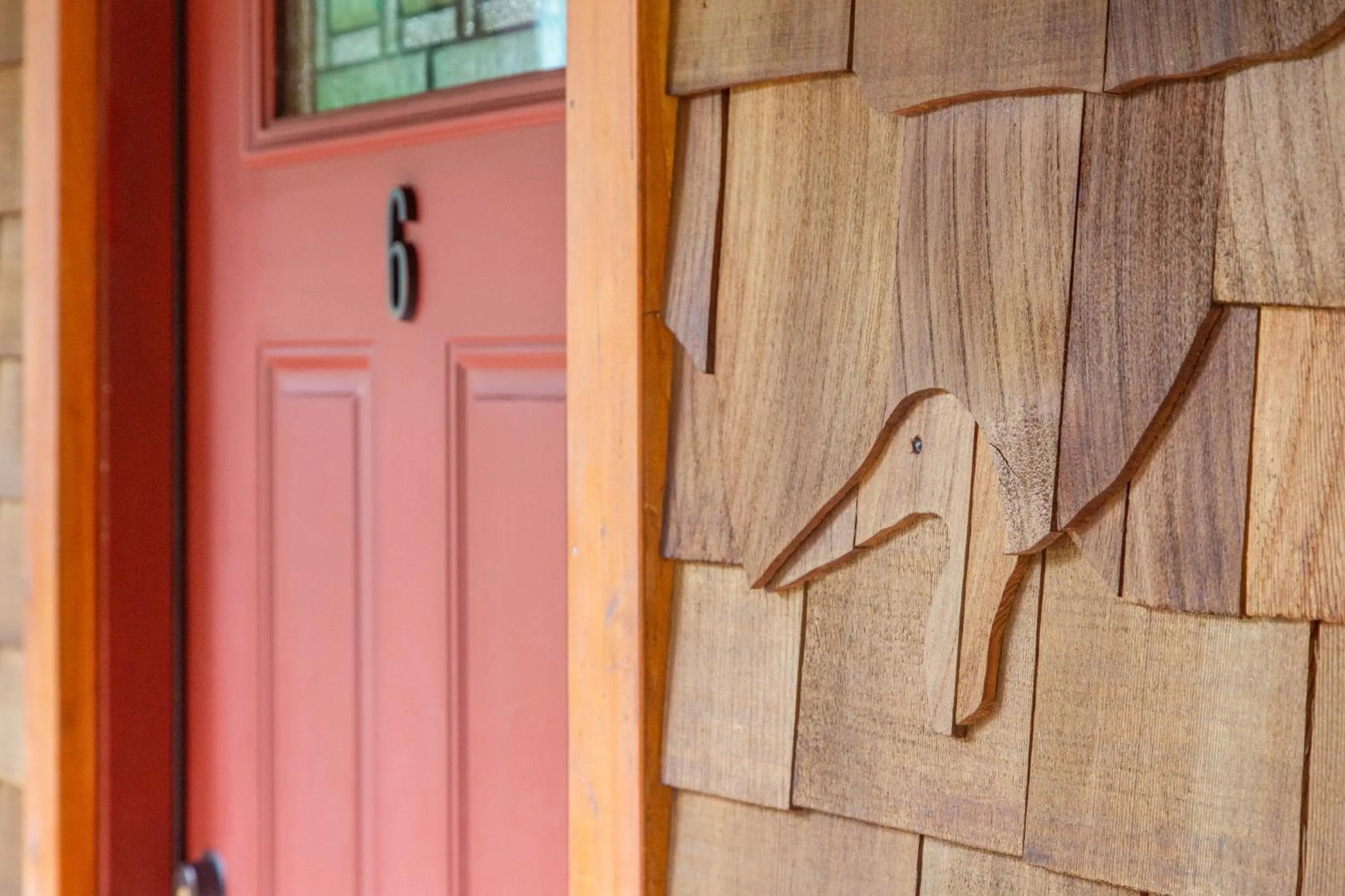 Decorative detail in Steller Inn
