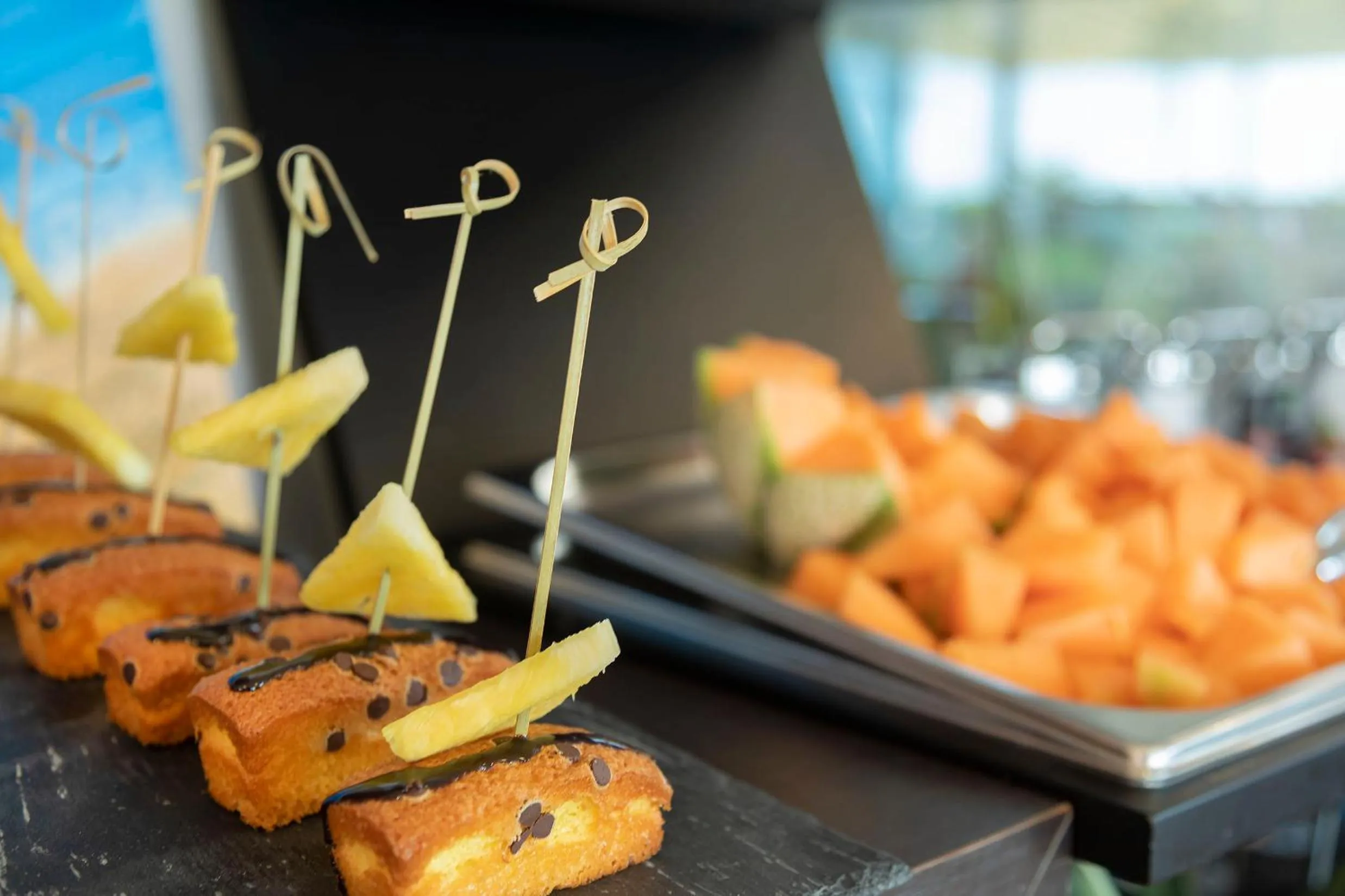 Continental breakfast in Hotel Ghirlandina