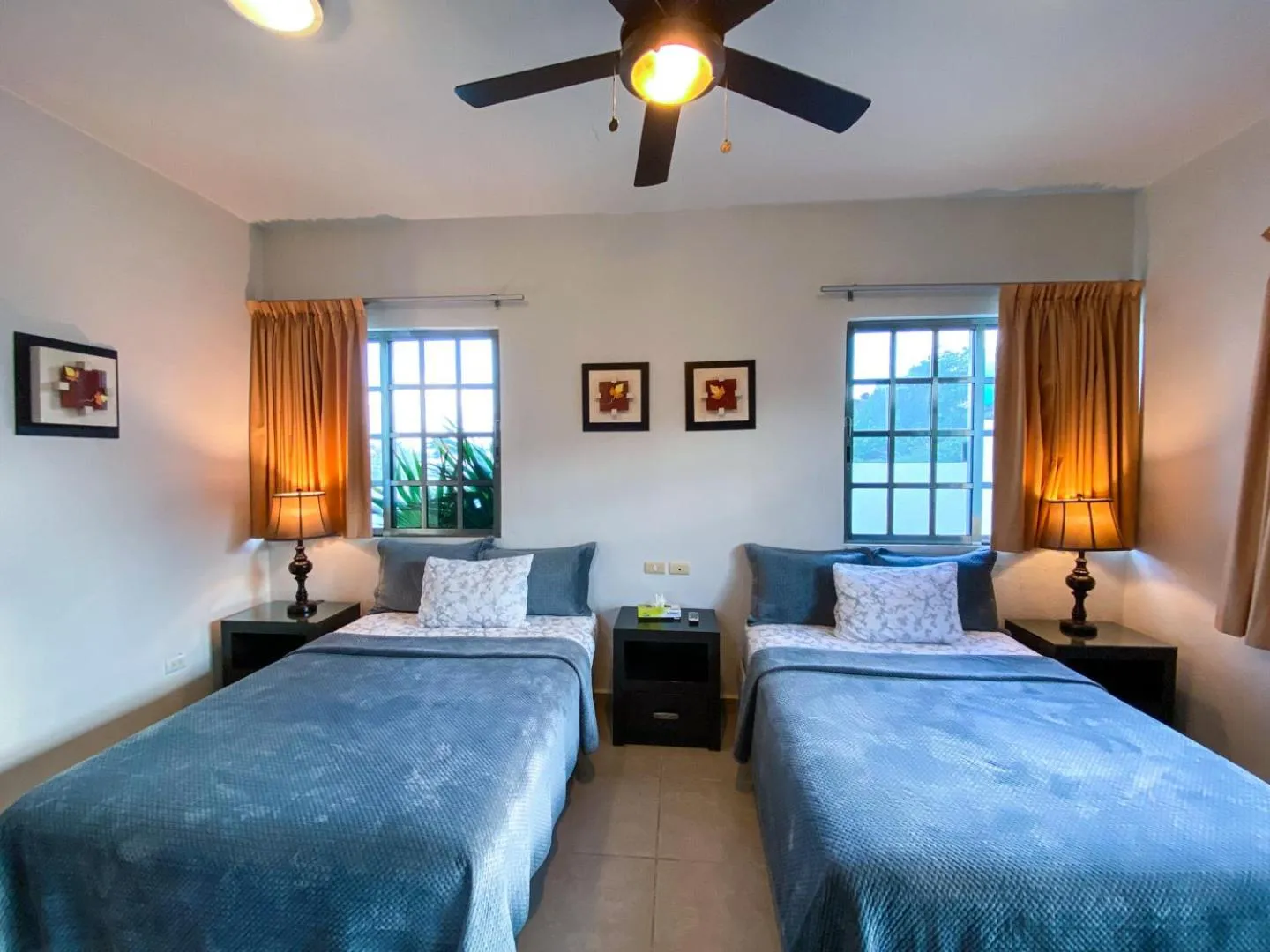 Bed in Villa Isla Dorada