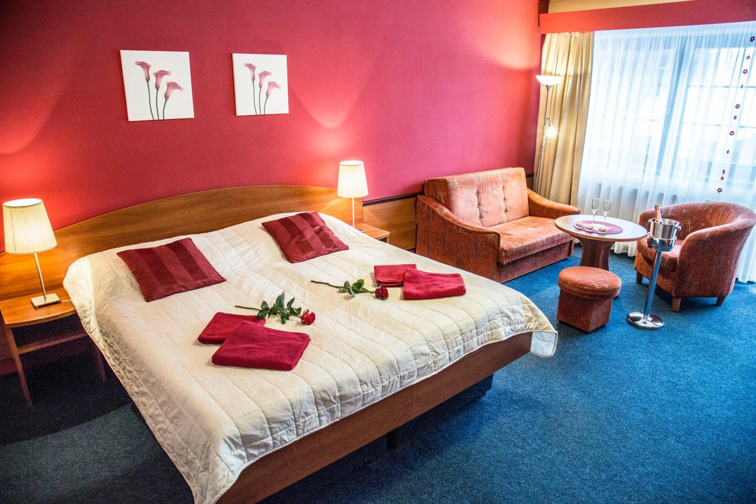 Bedroom, Bed in Hotel Centrum Harrachov