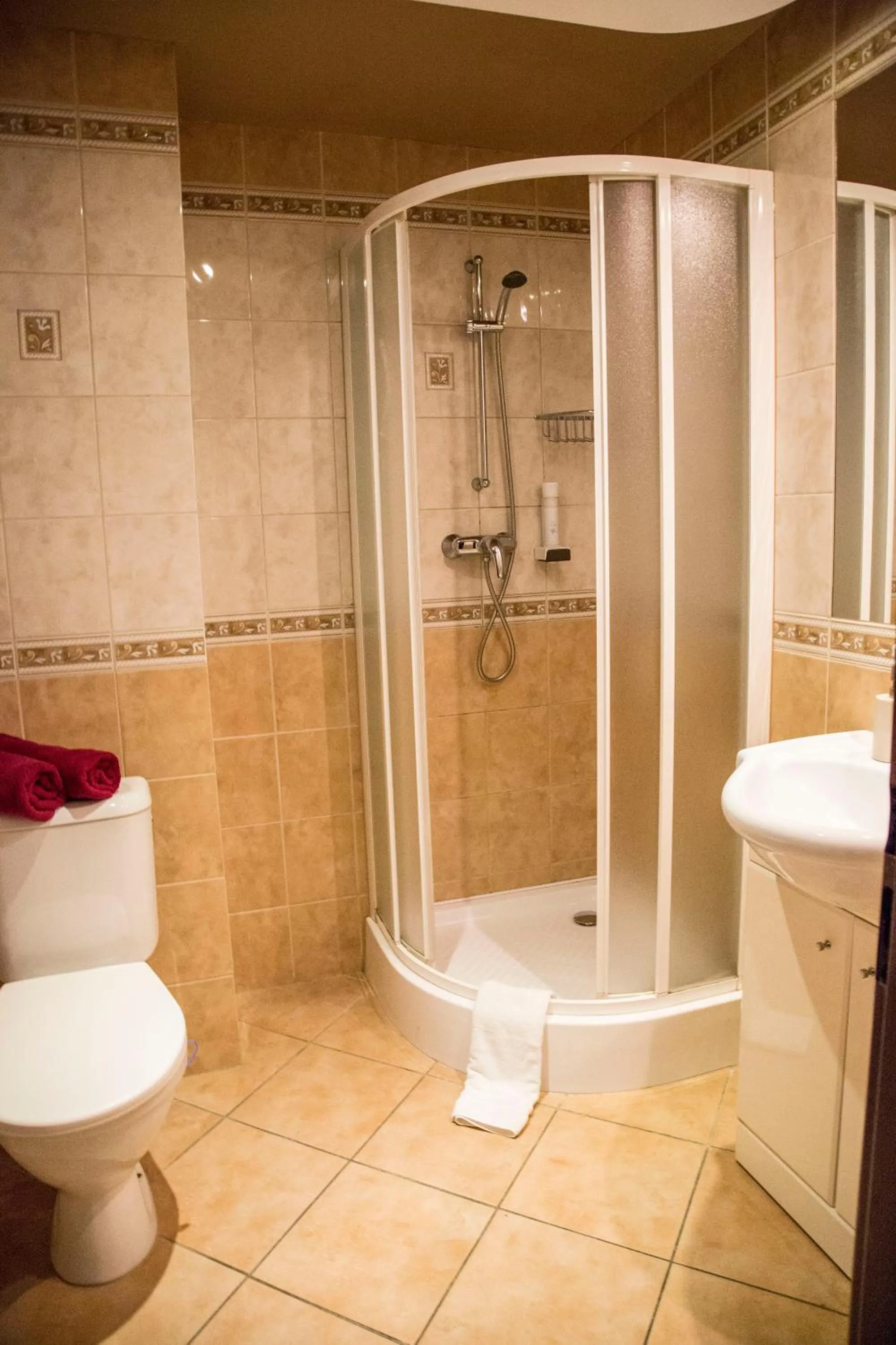 Bathroom in Hotel Centrum Harrachov