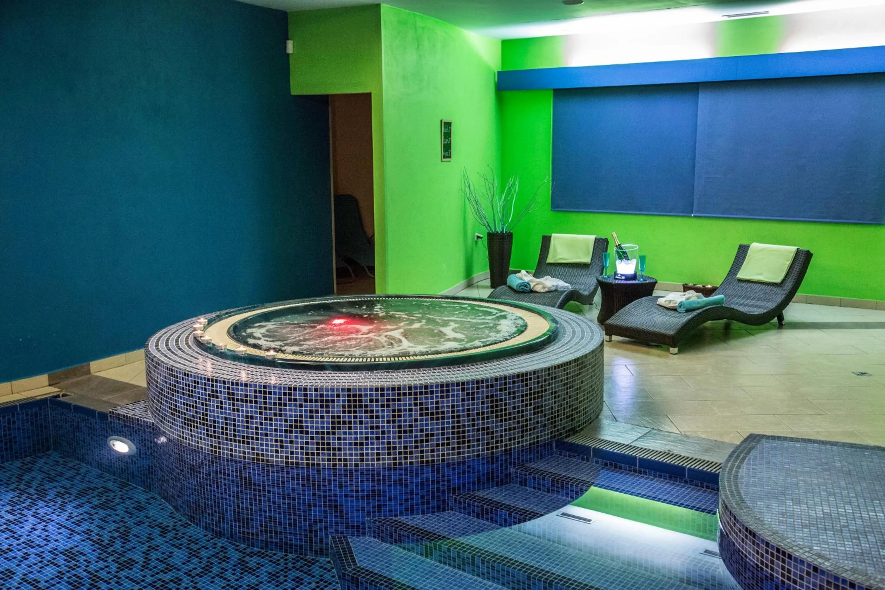 Hot Tub in Hotel Centrum Harrachov